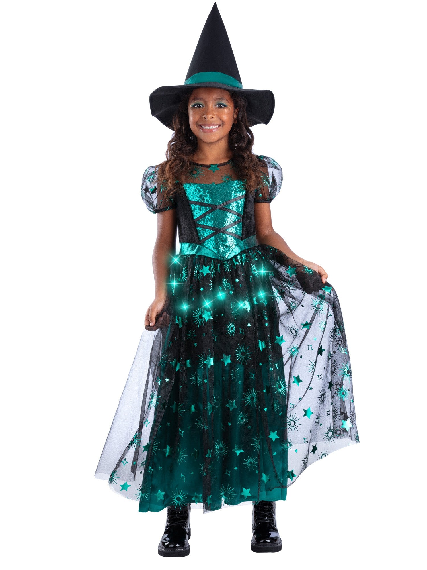 Emerald Witch Light Up Costume