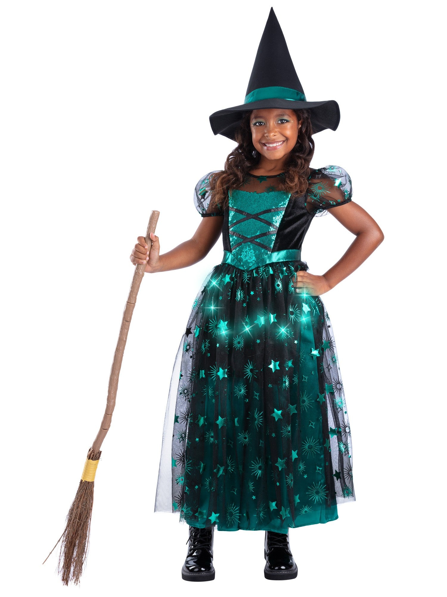 Emerald Witch Light Up Costume