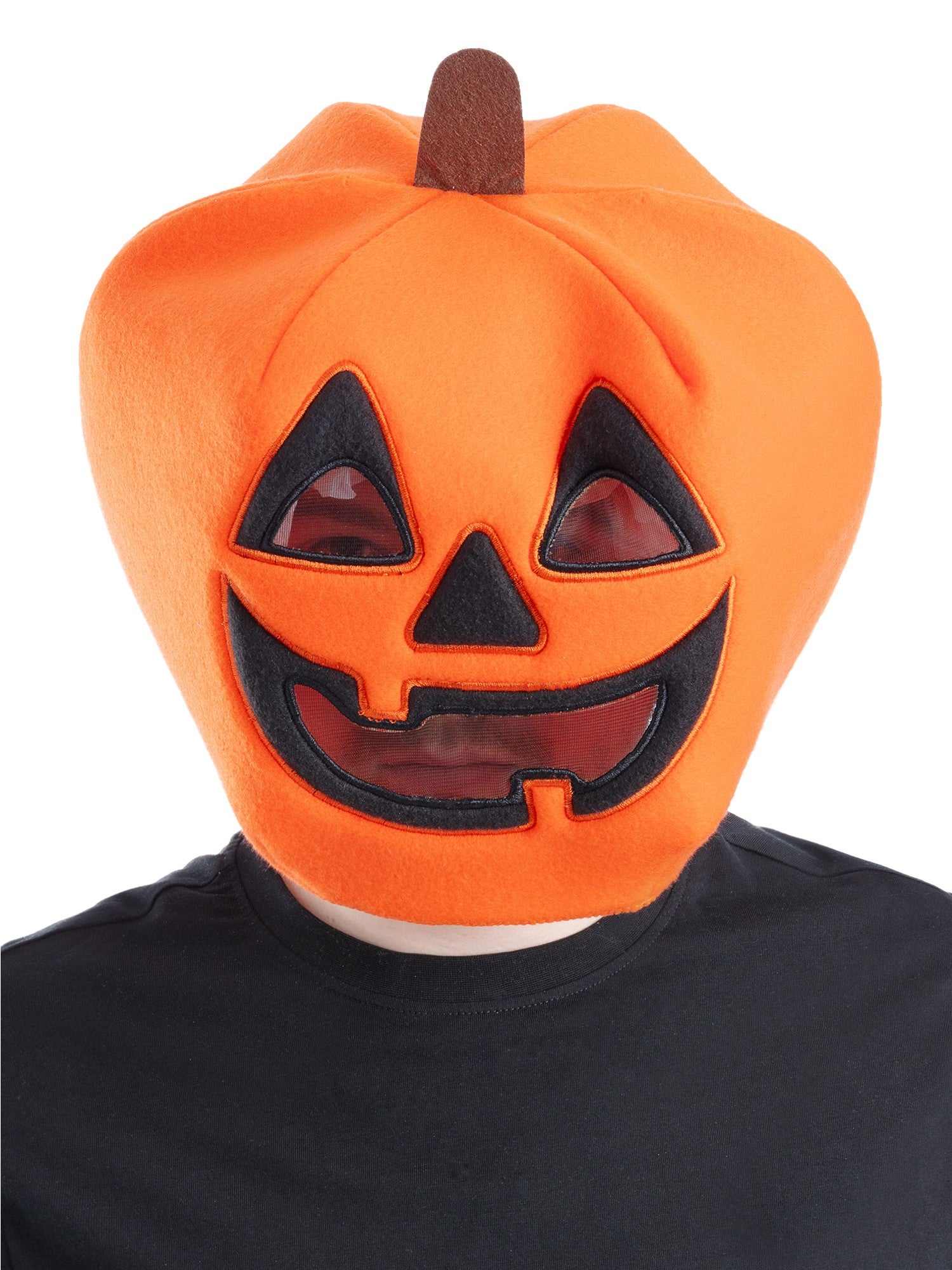 Pumpkin Mascot Head Mask