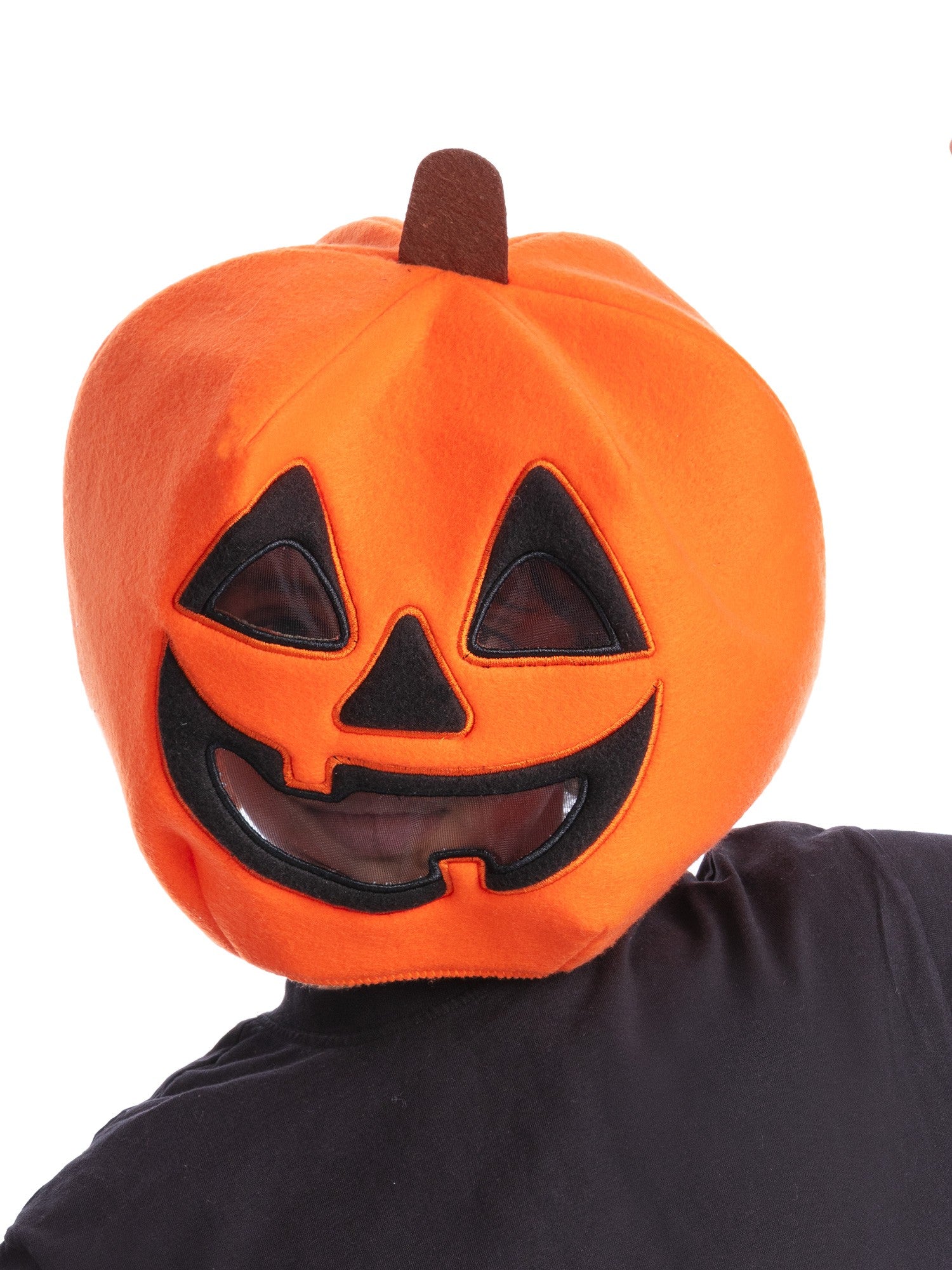 Pumpkin Mascot Head Mask