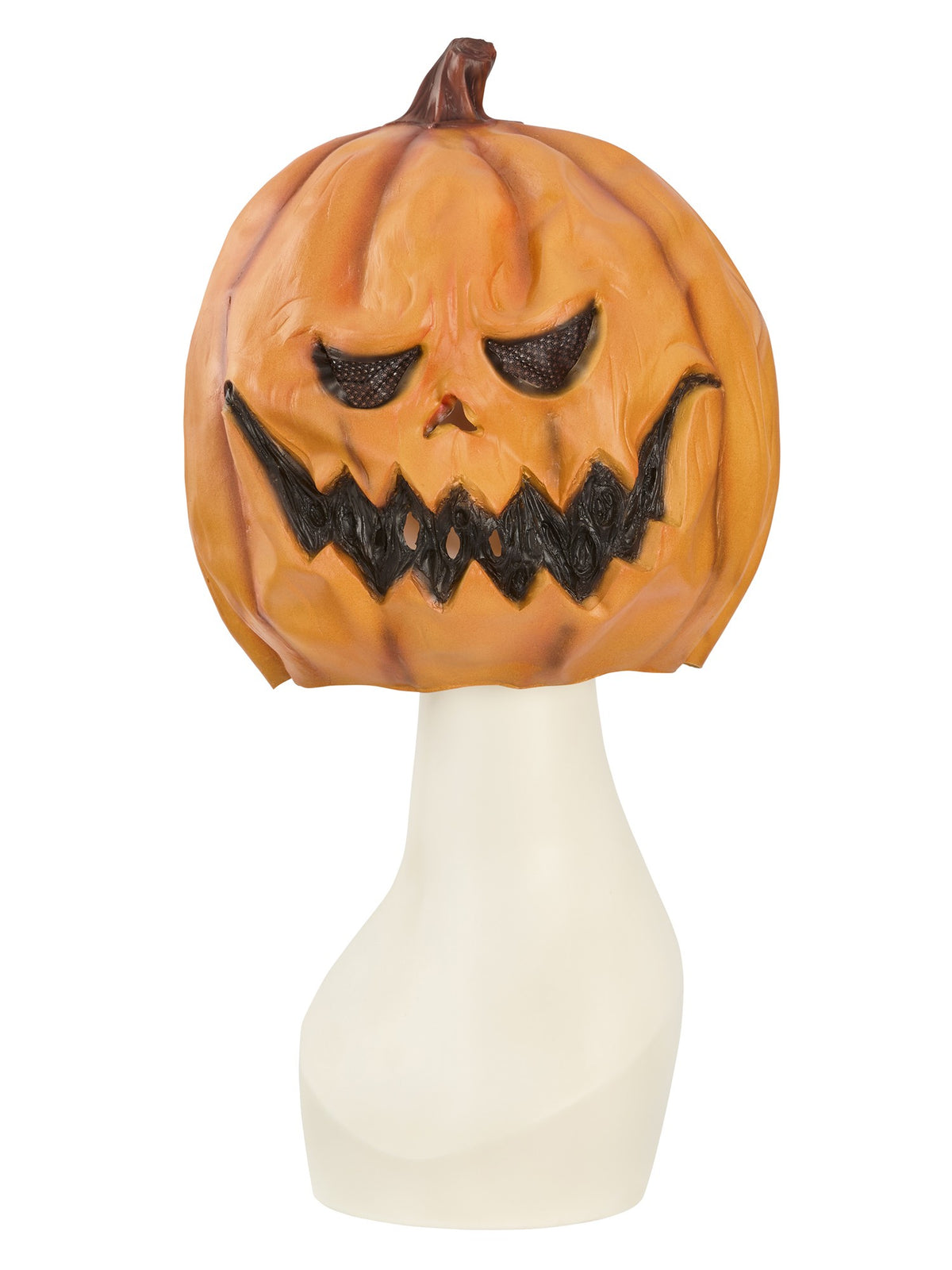 Latexmasker in de vorm van een pompoen