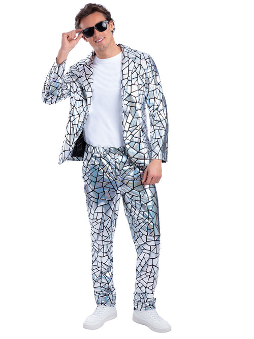 Mirror Mirror Jacket, Holographic Iridescent