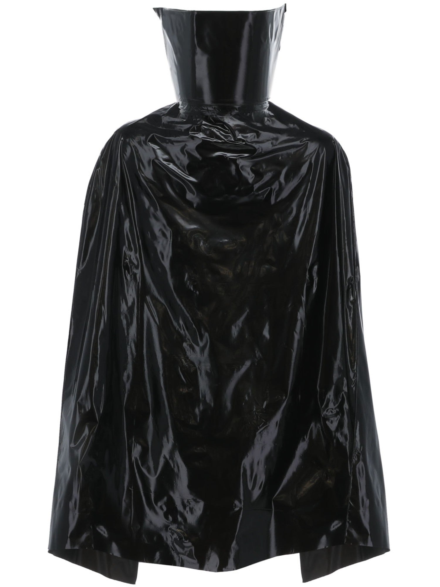 PVC Vampire Cape, Black