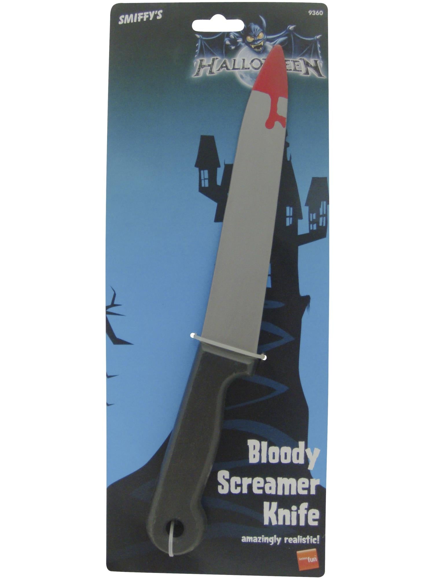 Blood Stained Screamer Knife, Grey