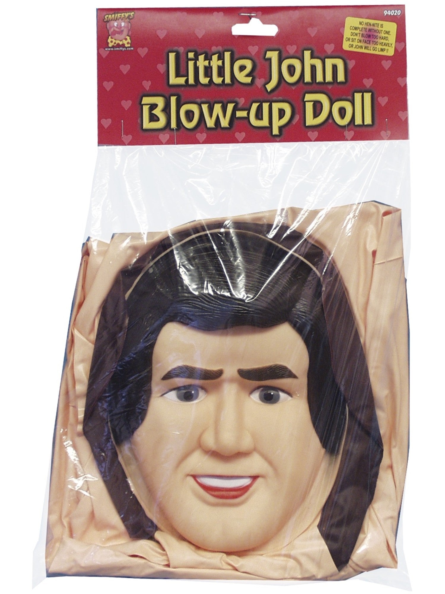 Inflatable Blow-Up Doll, Male, Pink