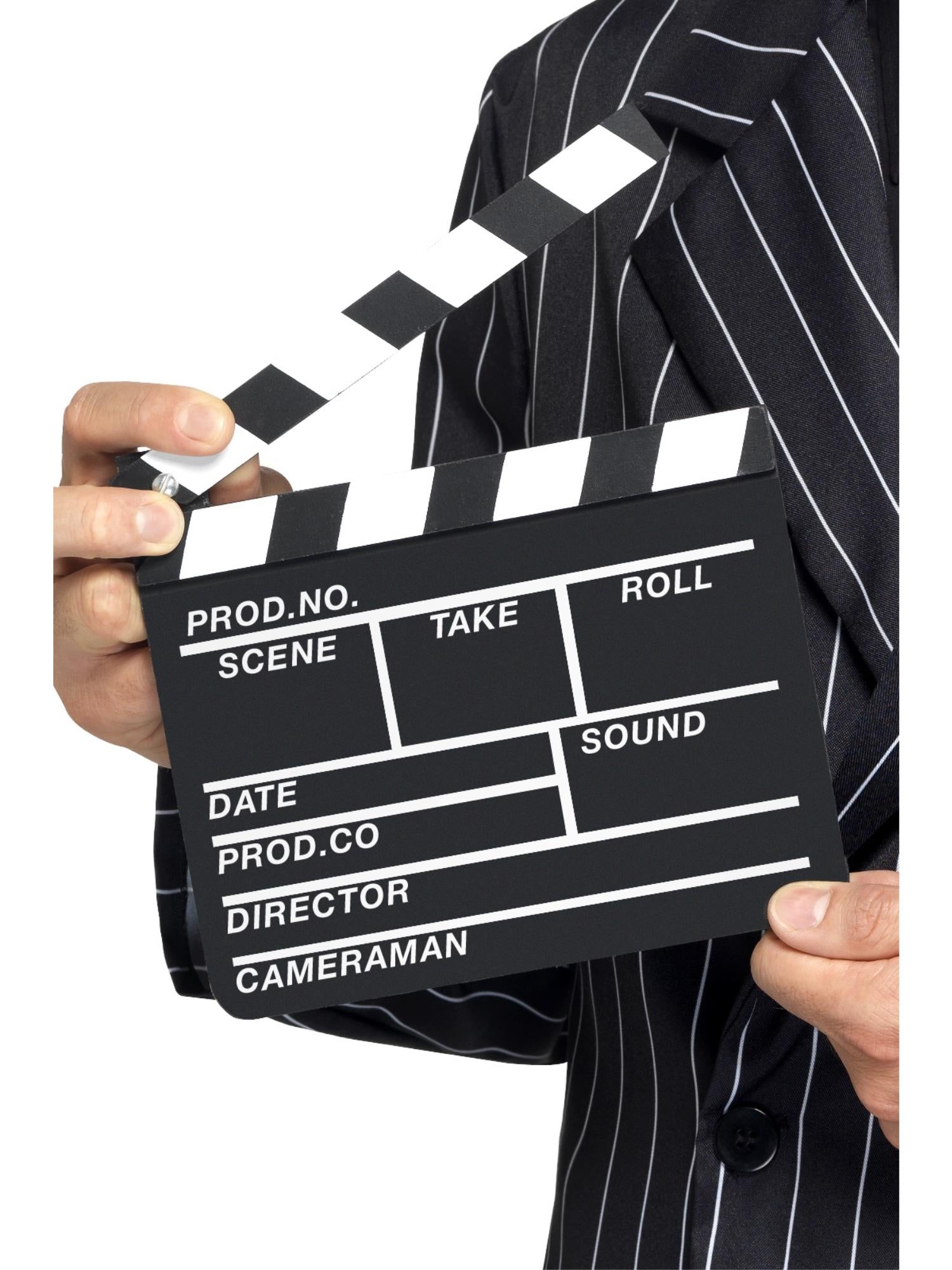 Hollywood Style Clapper Board, Black