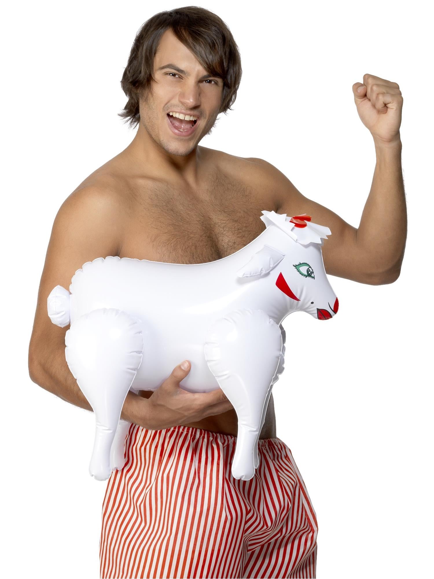 Inflatable Sheep, Bonking Baa Baa, White