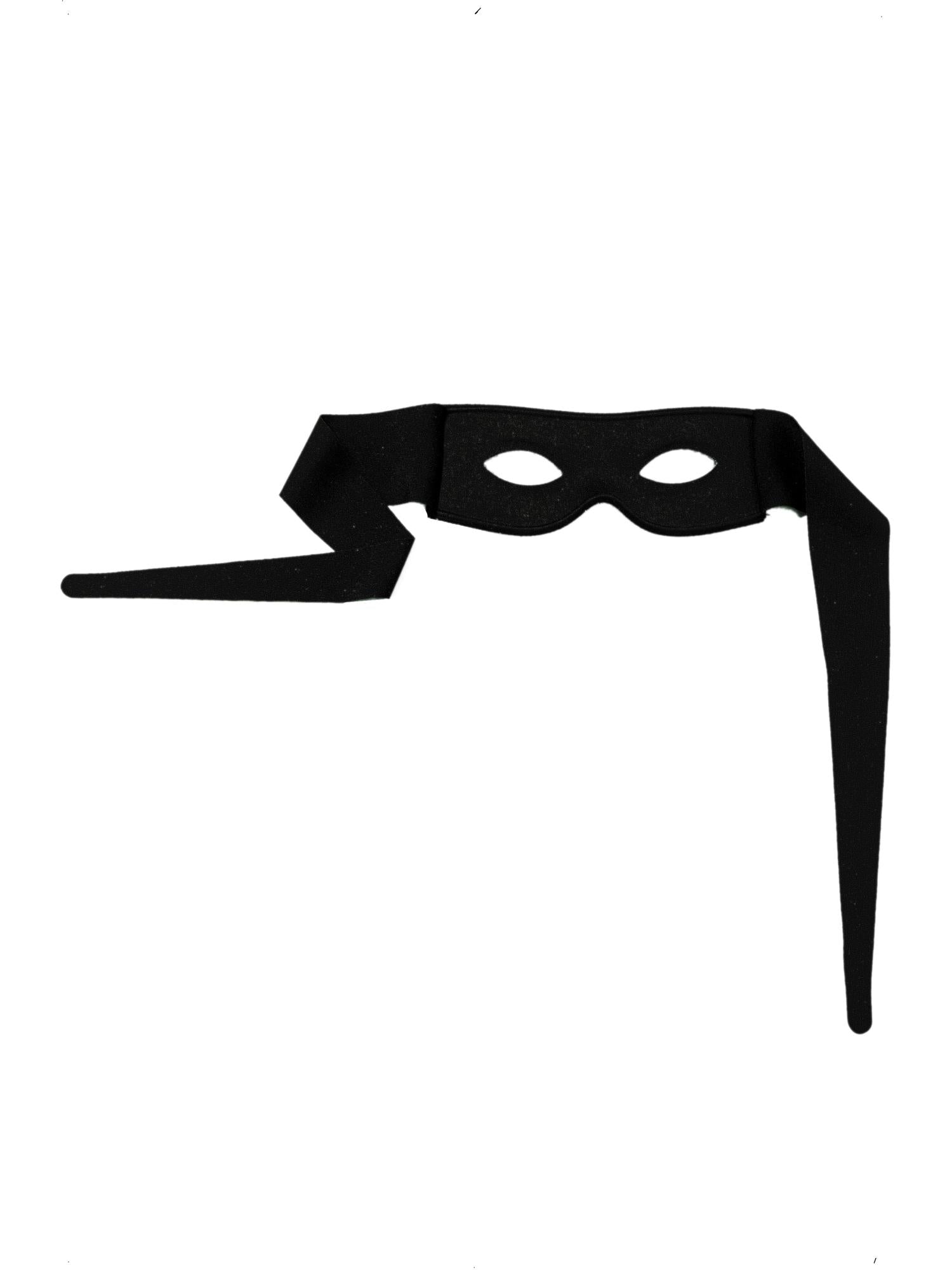 Bandit Eyemask and Tie Scarf, Black