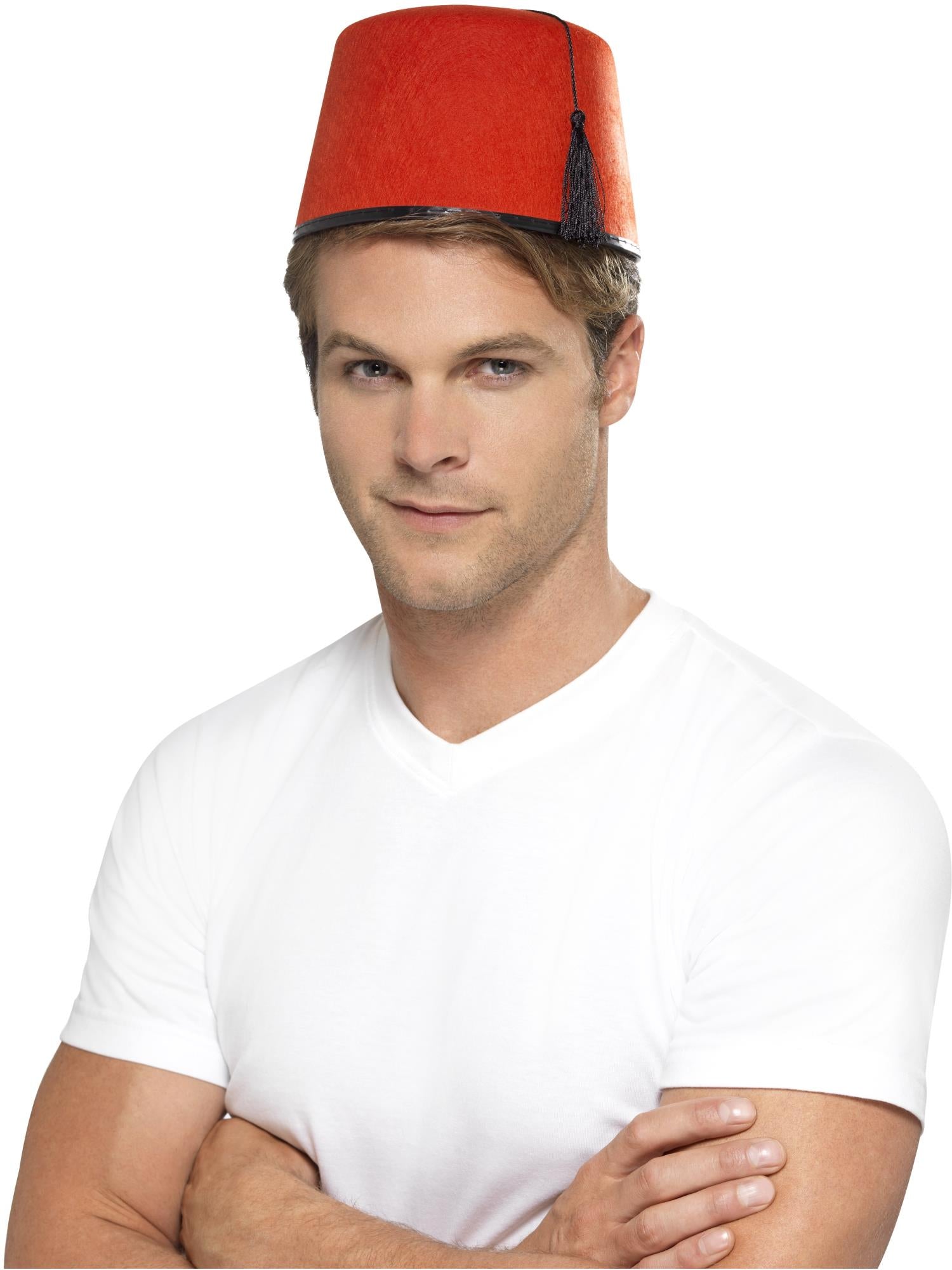 Fez Hat, Red