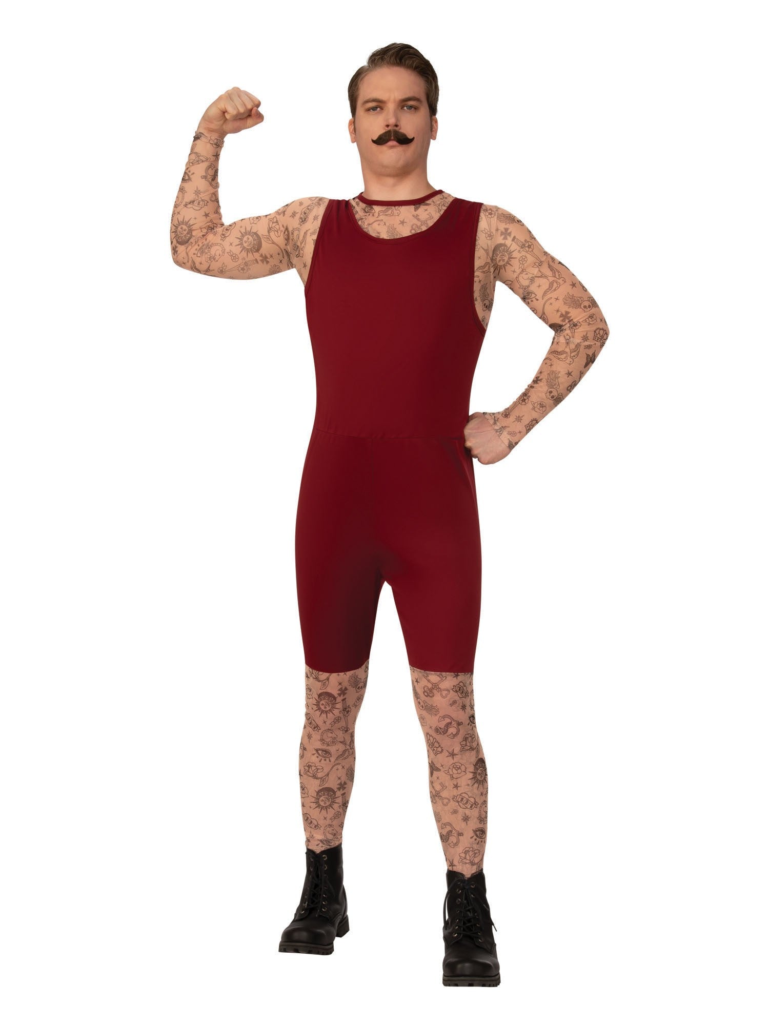 Getatoeëerde man
