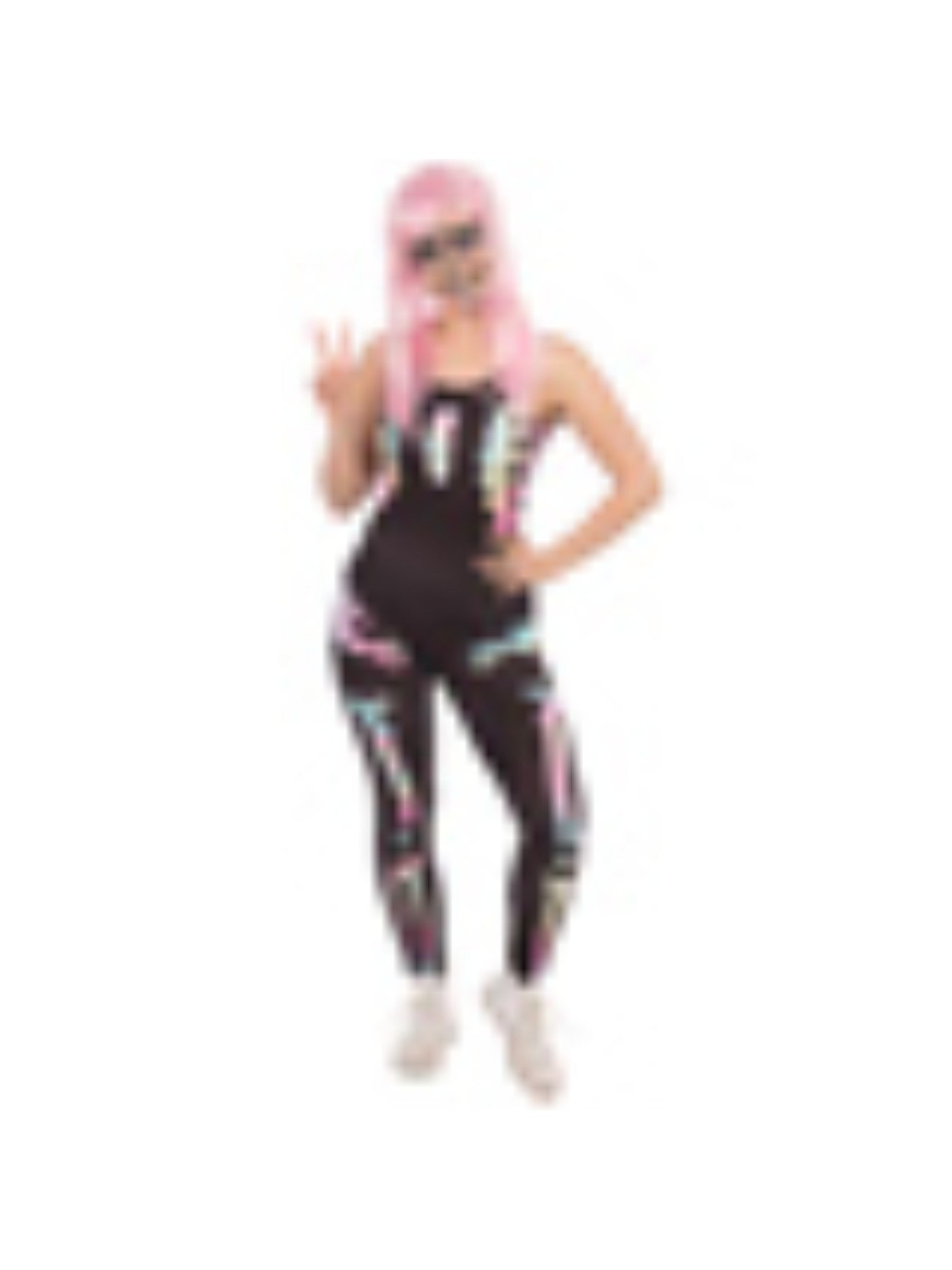 Skeleton Black Jumpsuit