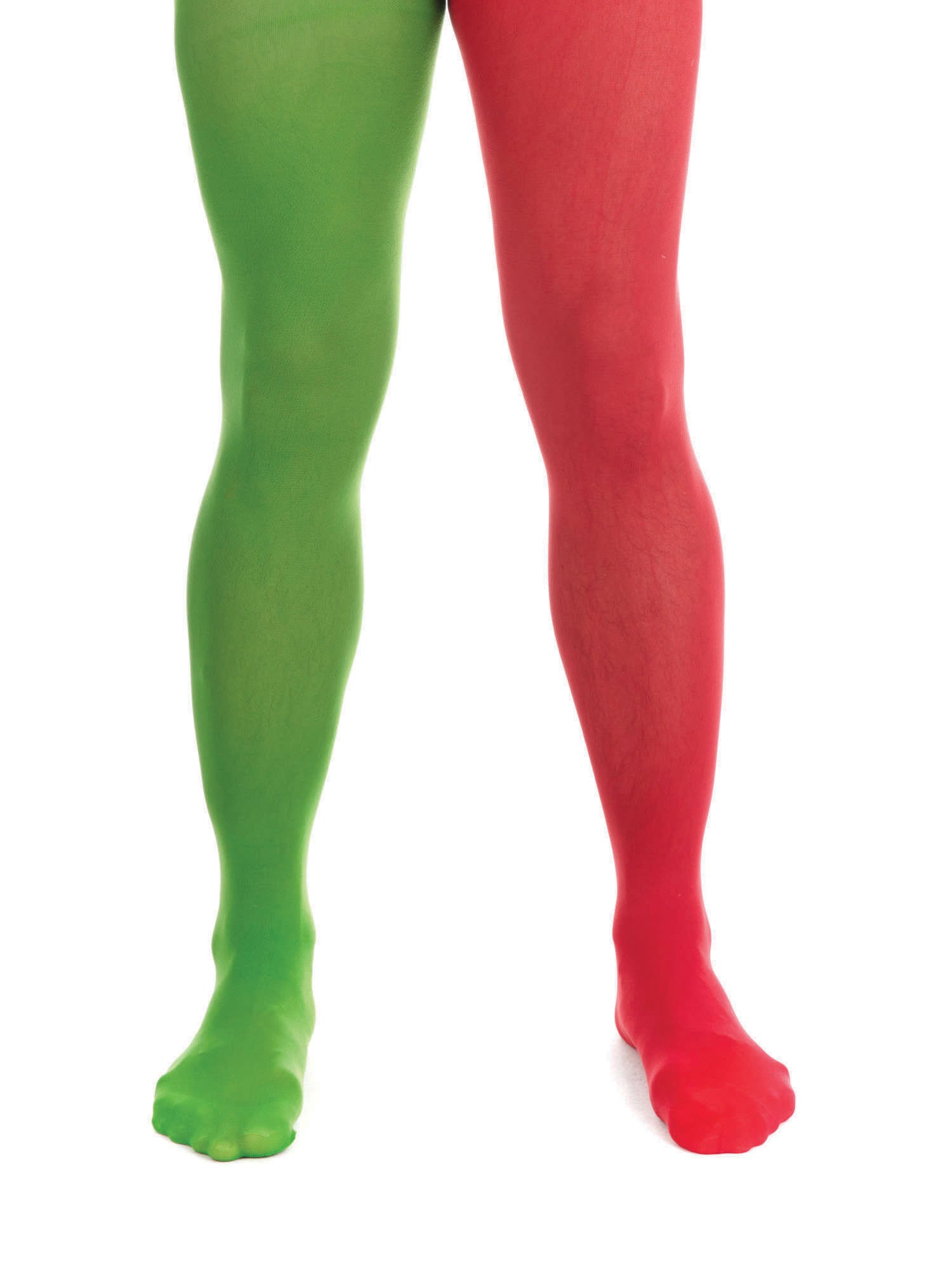 Elf Tights Green/Red