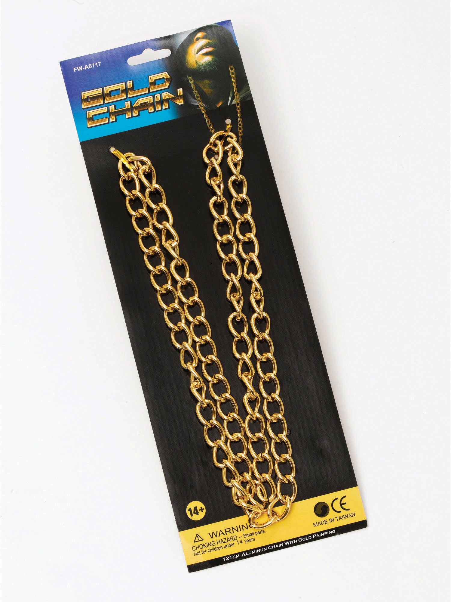 Gouden ketting 100cm