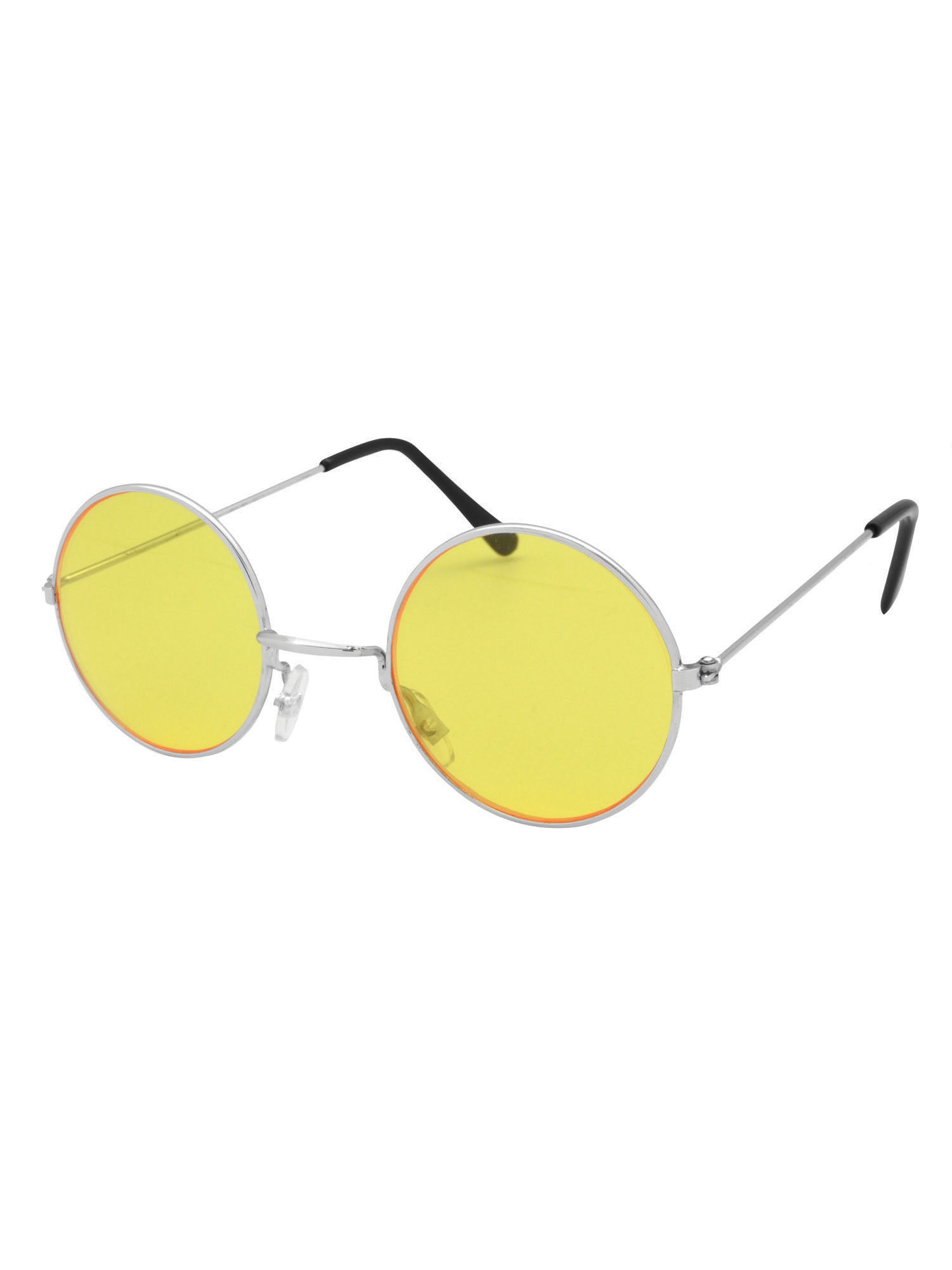 Lennon Glasses - YellowithSilver Frame