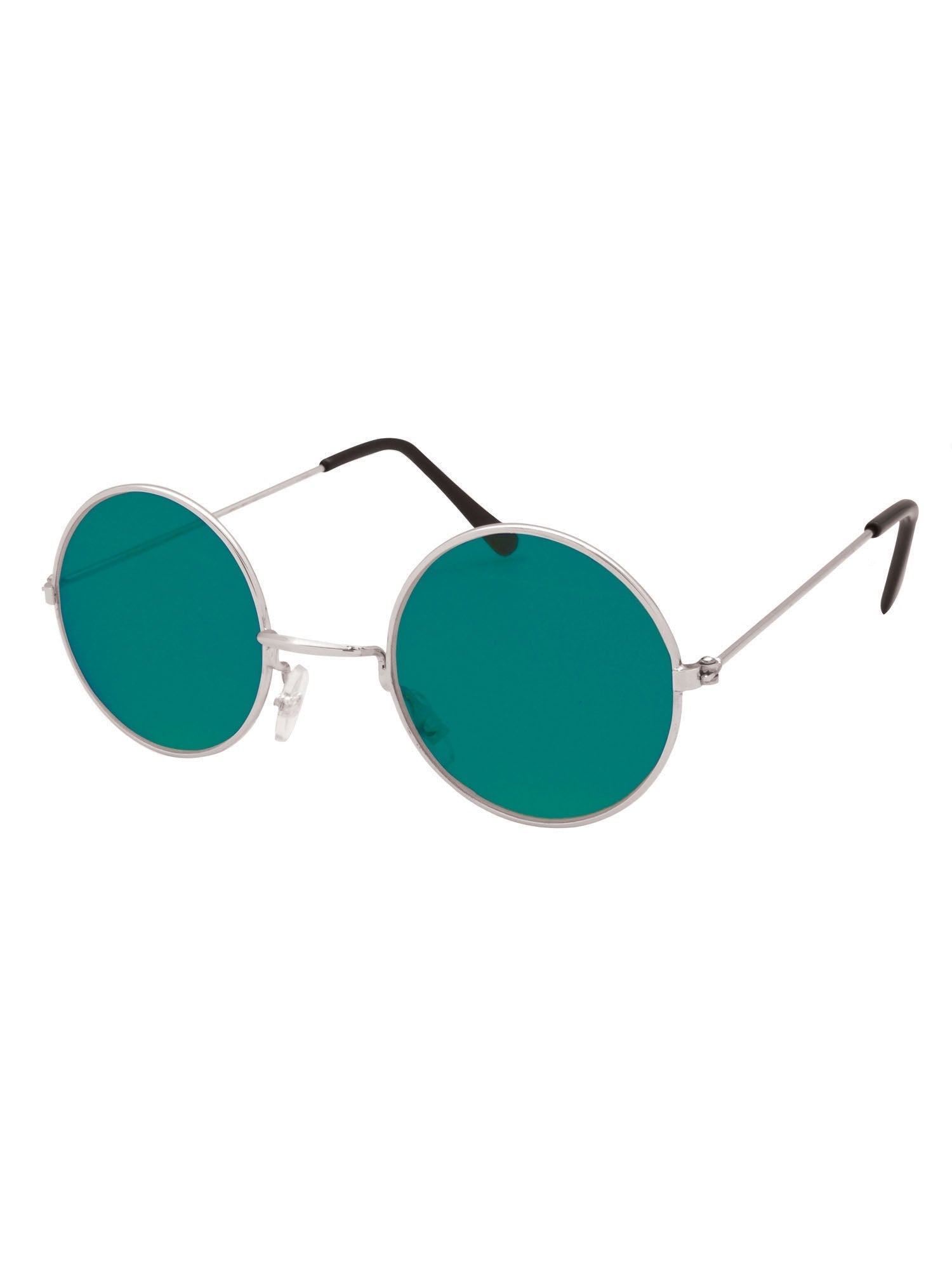 Lennon Glasses - Green Lens/Gold Frame