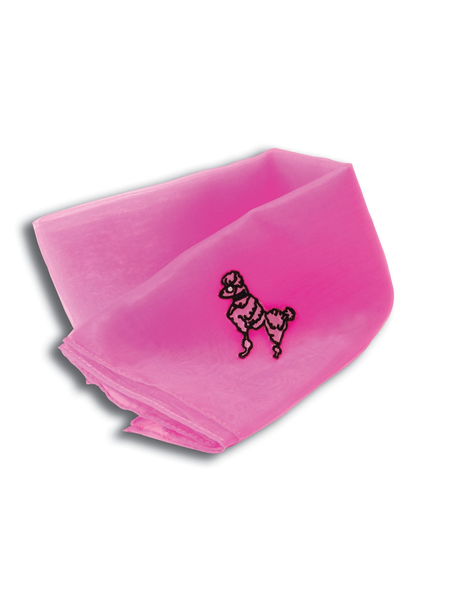 Poedelsjaal - 50's Roze
