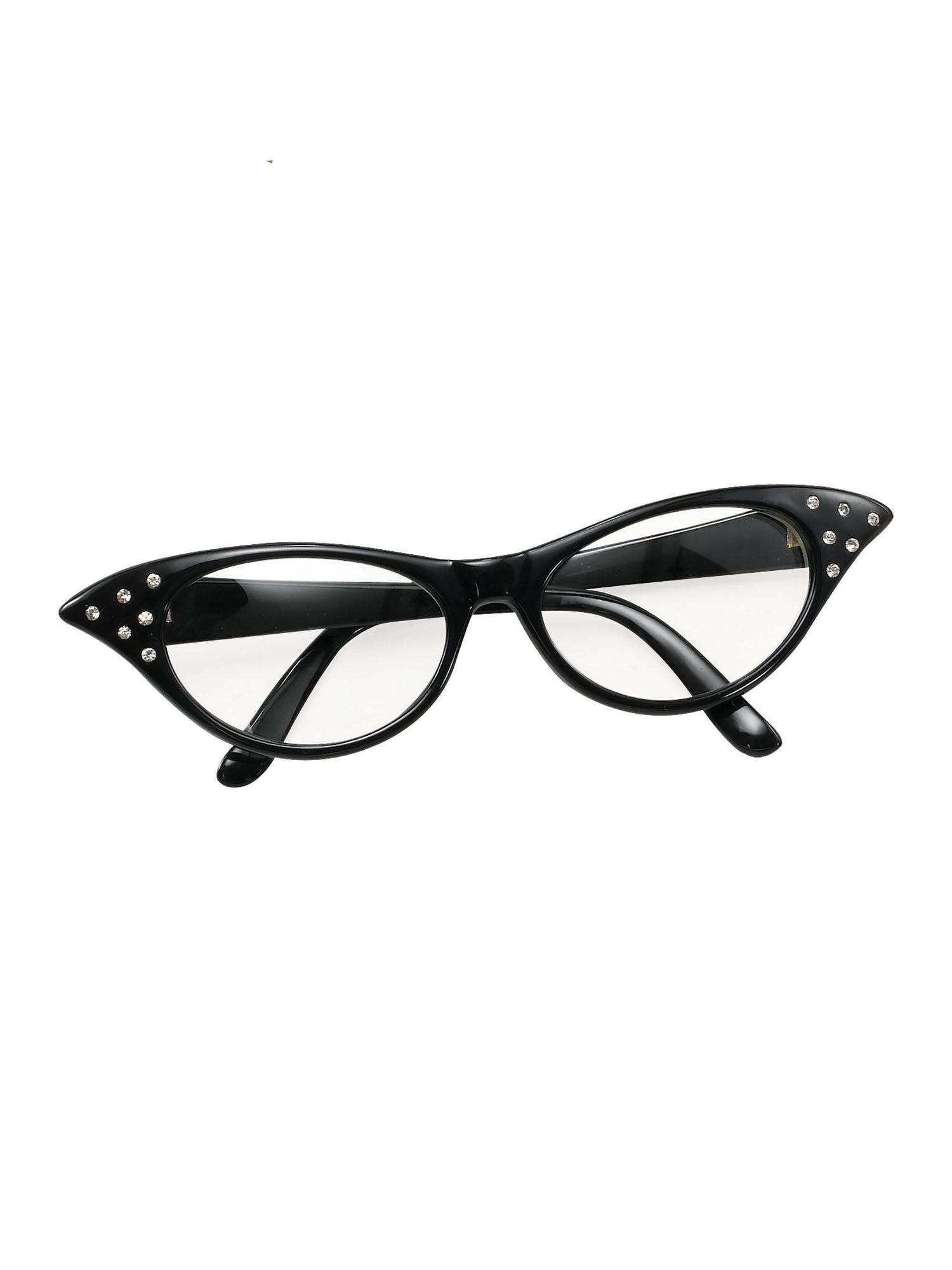 Brille - 50er Jahre Weiblich Schwarz
