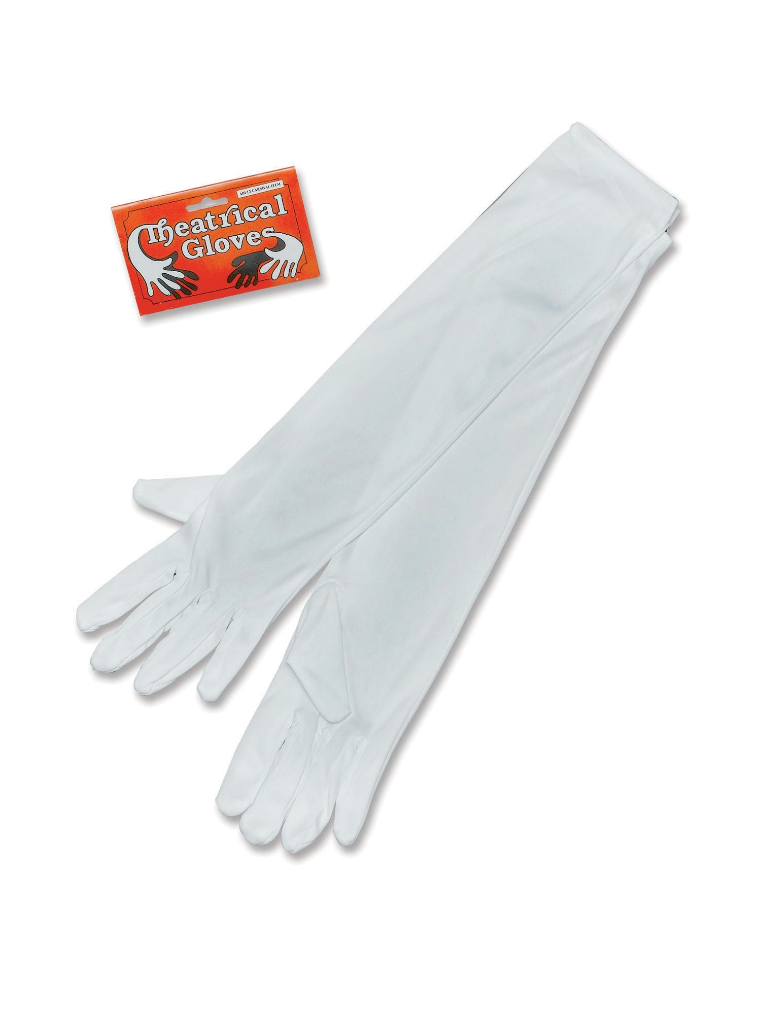 Weiße Opernhandschuhe