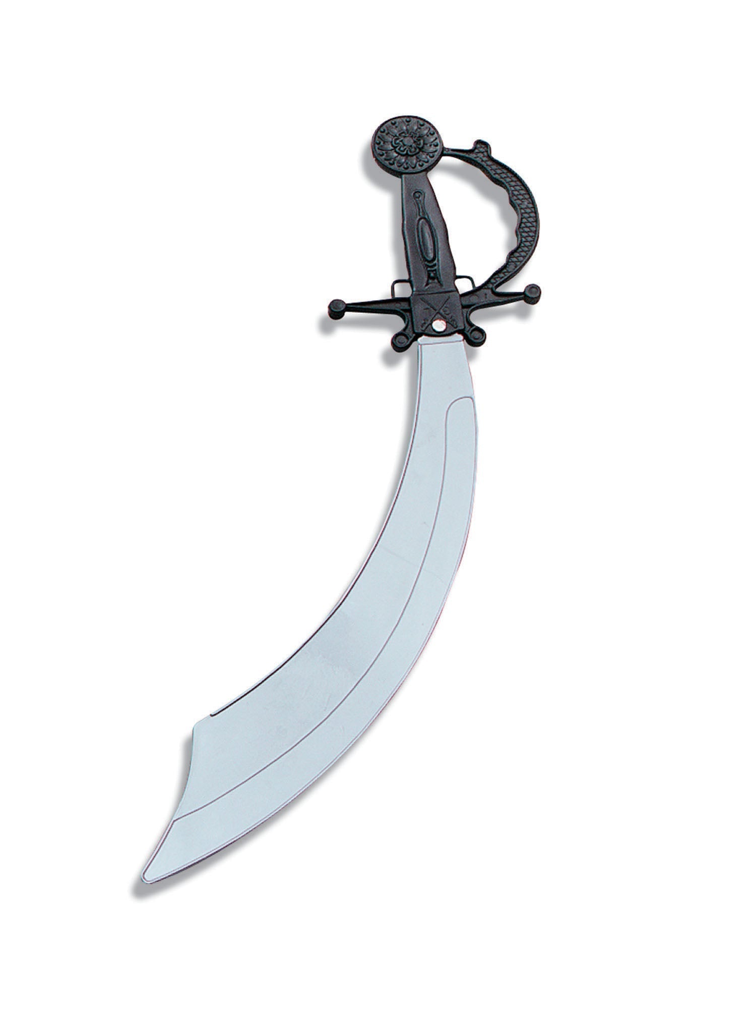 Pirate Cutlass - Black/Grey Blade