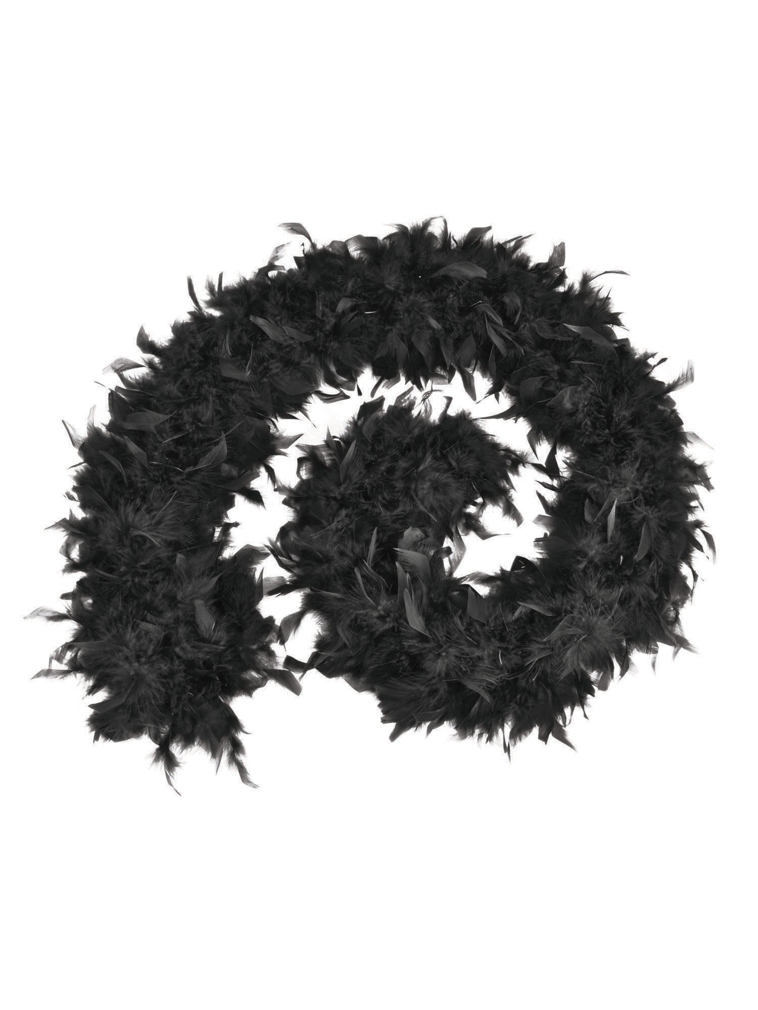 Feather Boa 80G Schwarz