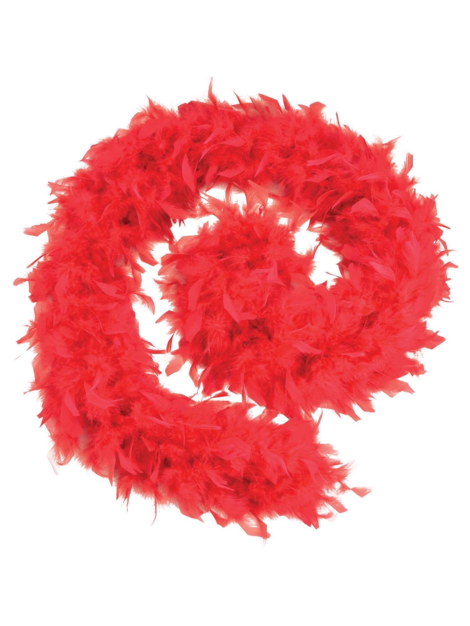 Feather Boa Red