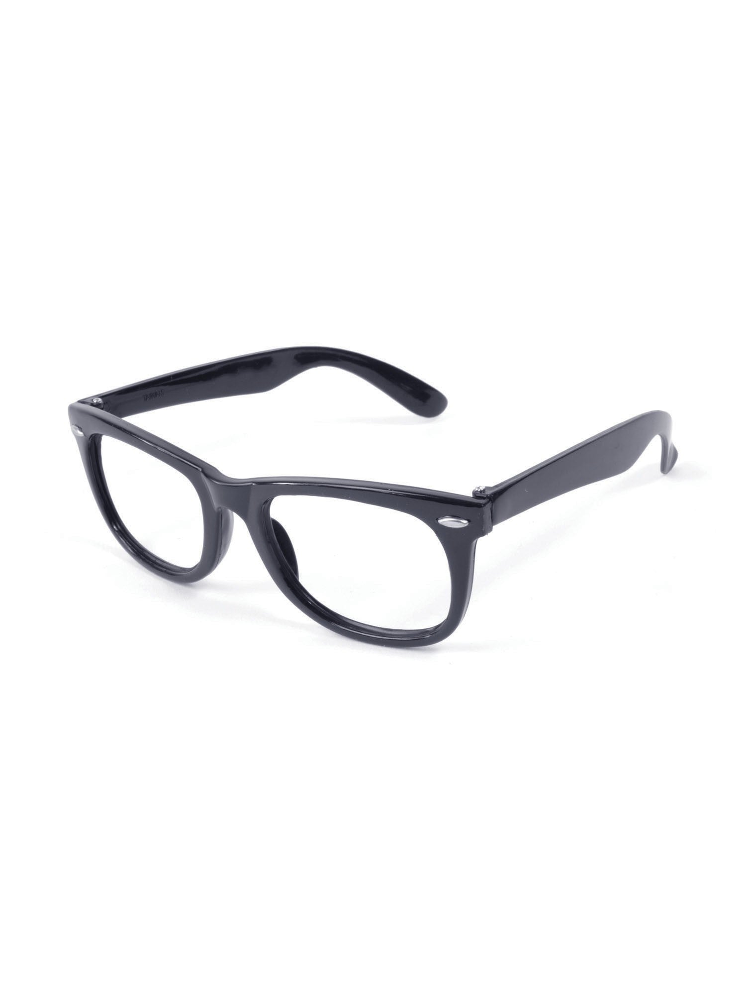 Schwarzer Rahmen Brille