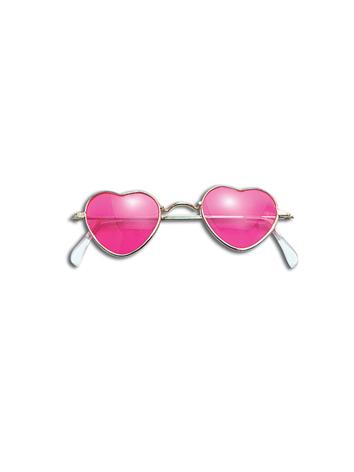 Brille in Herzform - Gestell rosa/gold