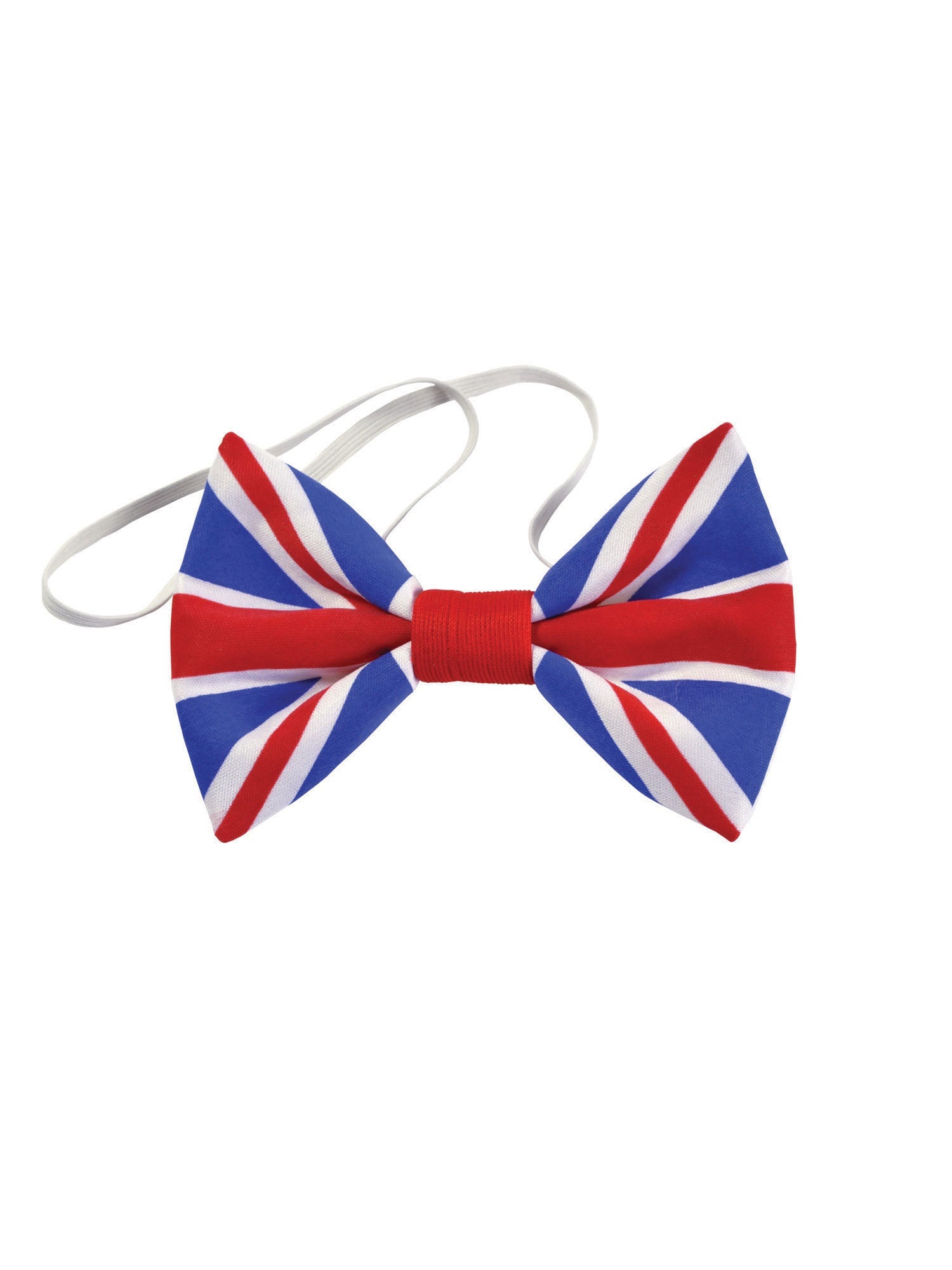 Union Jack Cloth Bow Tie