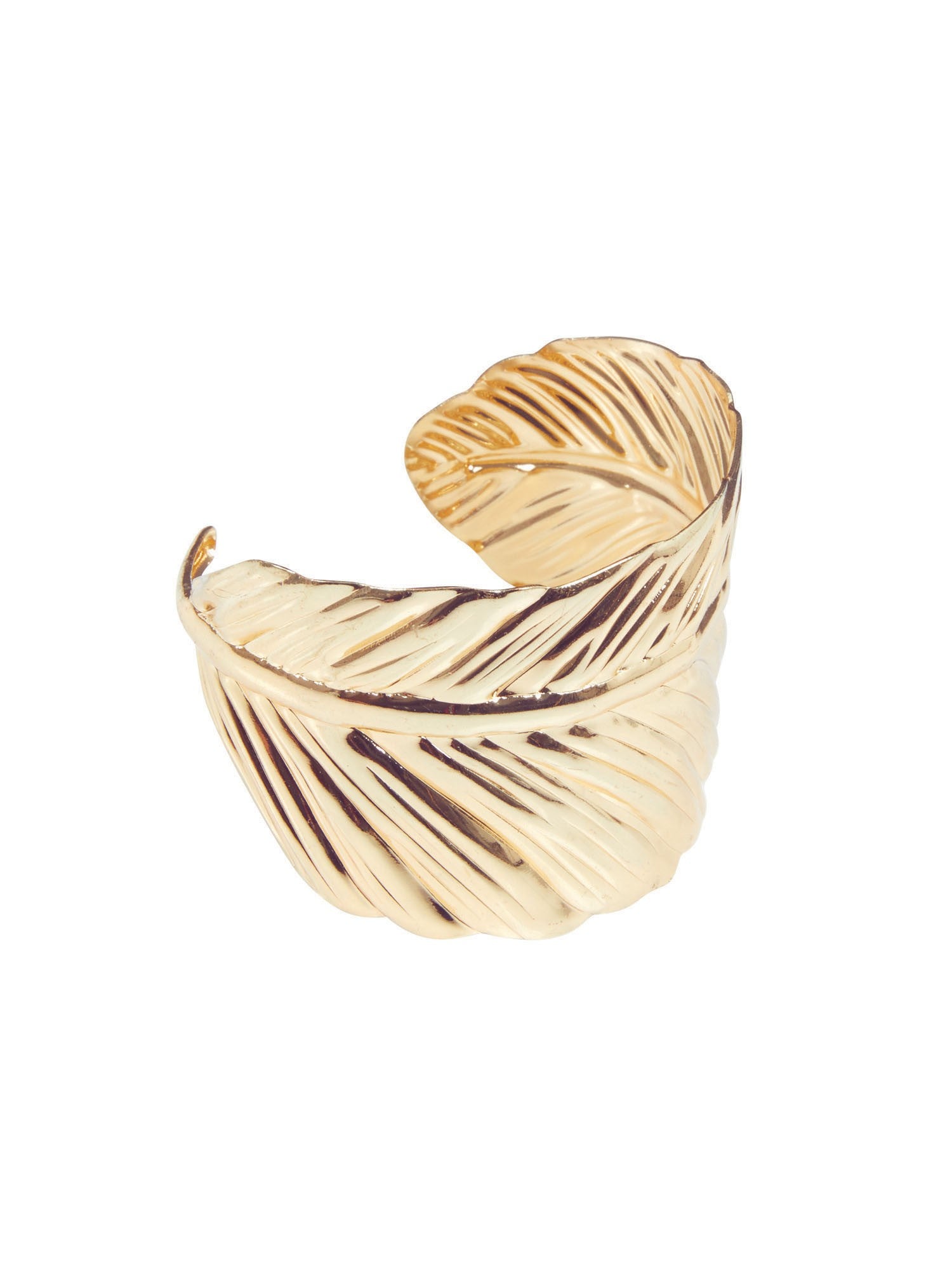 Römisches Blatt Gold Armreif