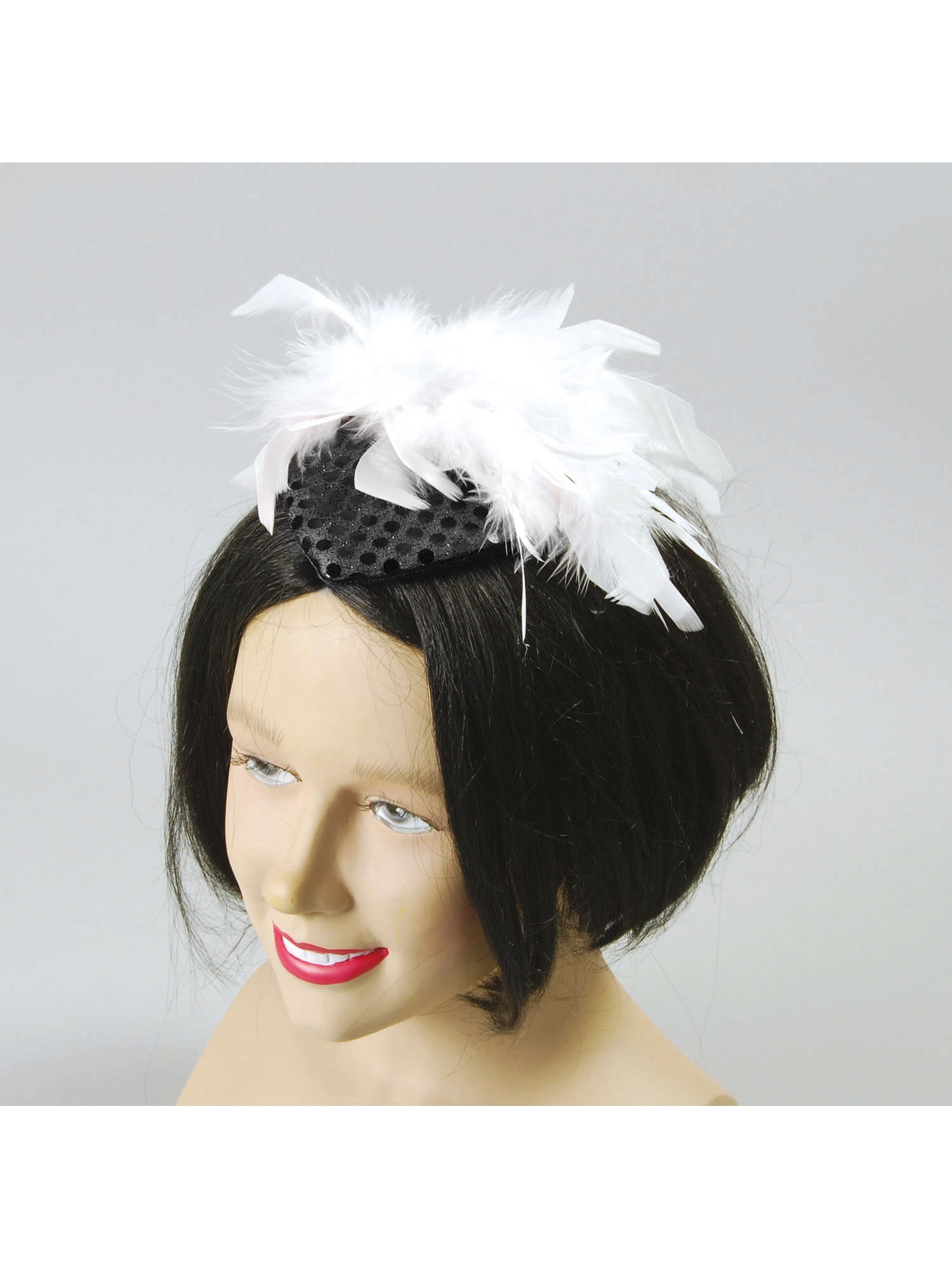 Black Gangster Moll Hat