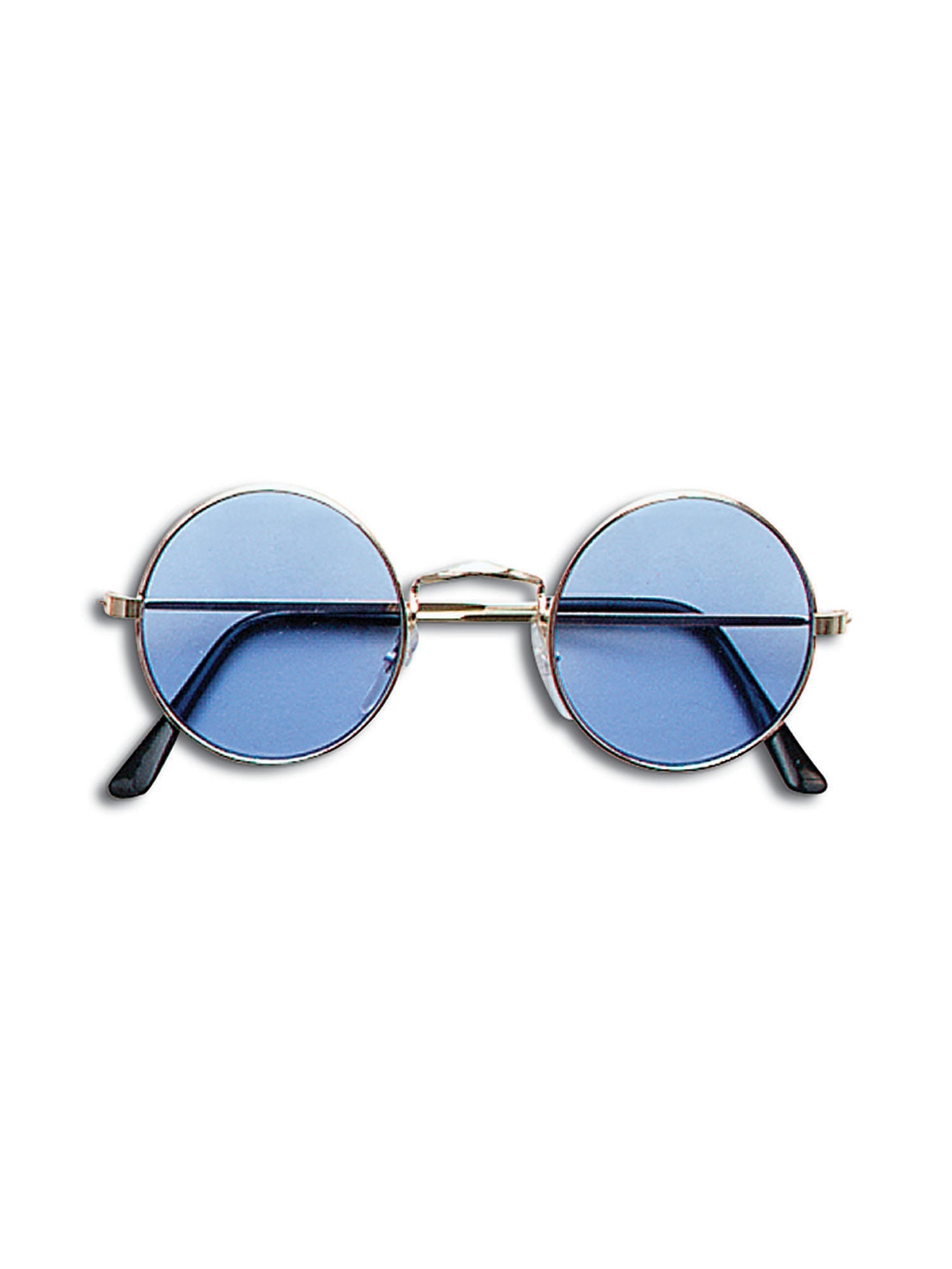 Lennon Glasses - Blue/Gold Frame