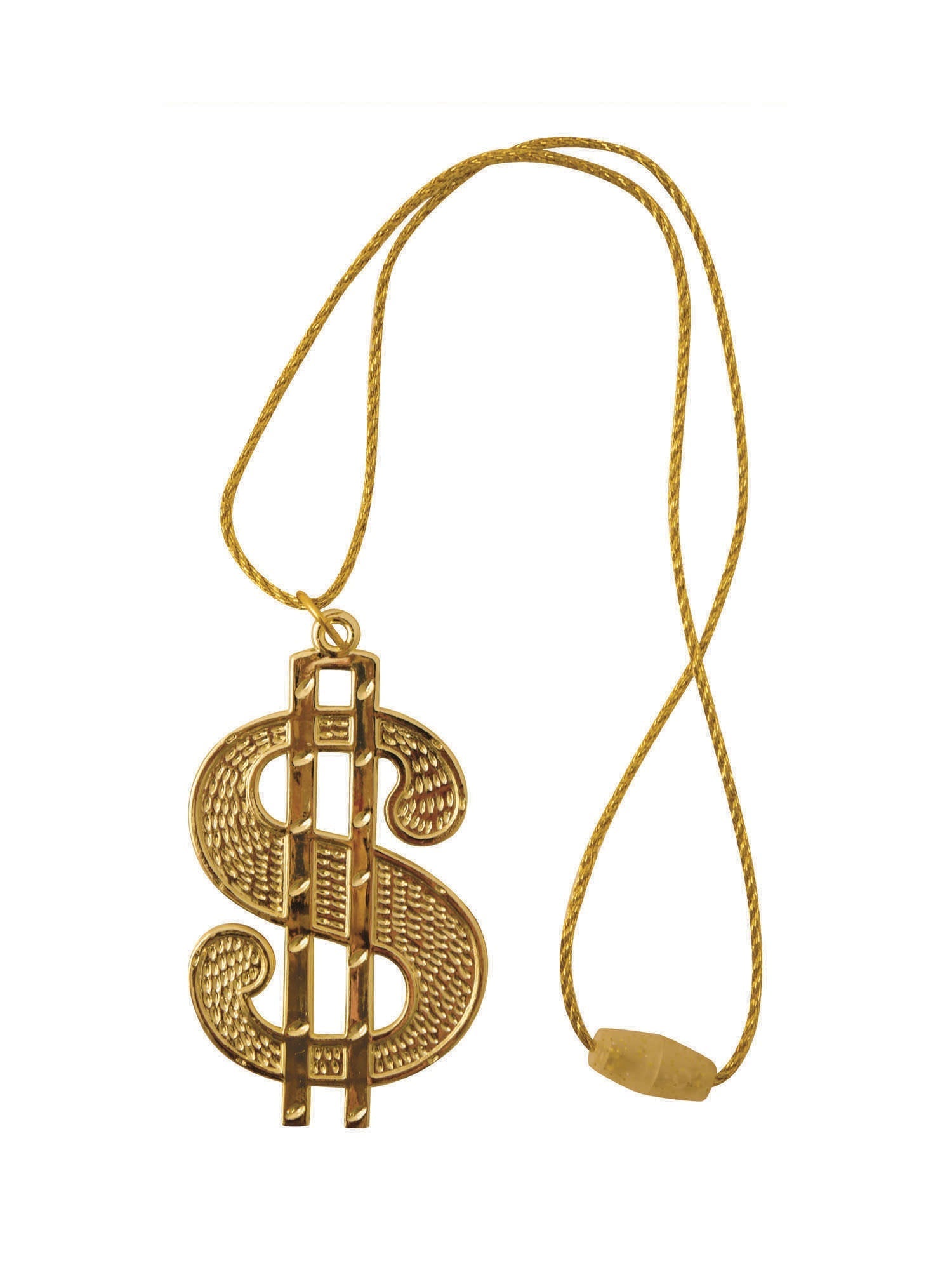 Dollar medaillon met gouden koord