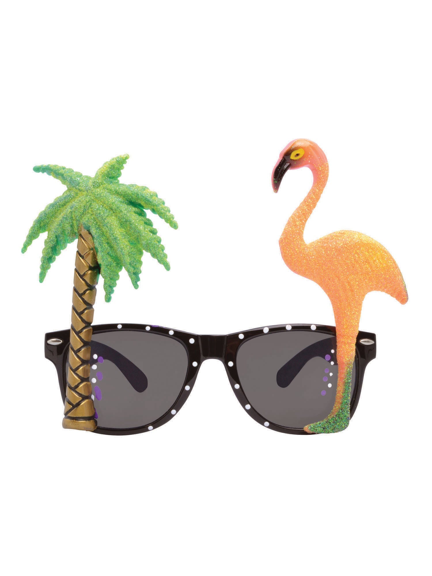 Flamingo/Palm Tree Glasses