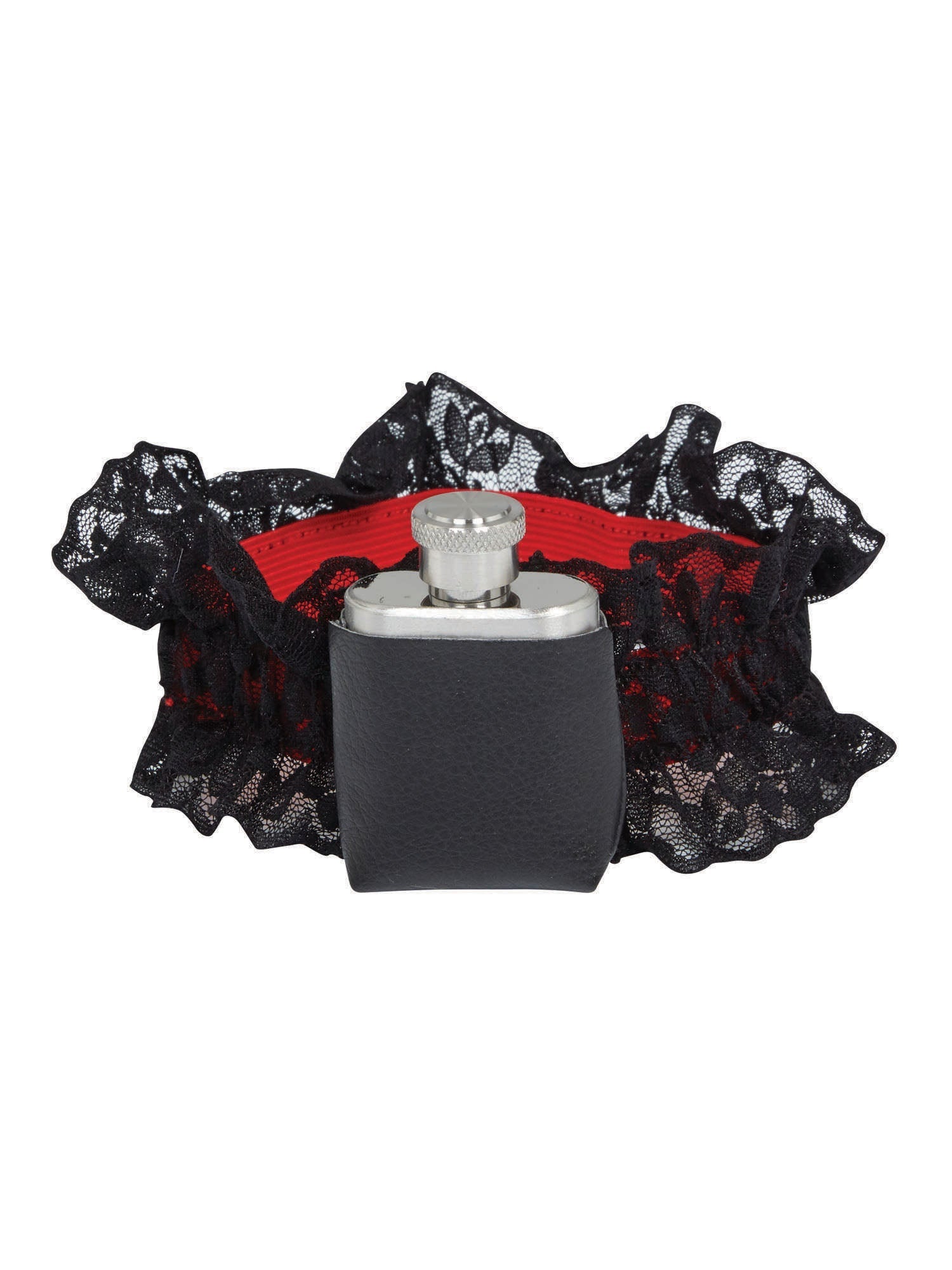 Garter With Hip Flask