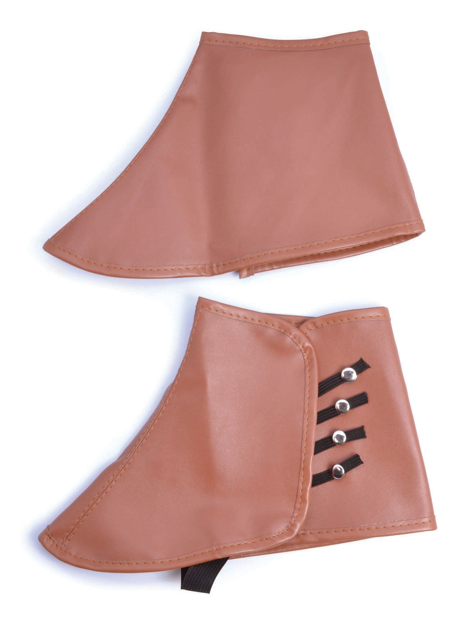 Braune Steampunk Gamaschen