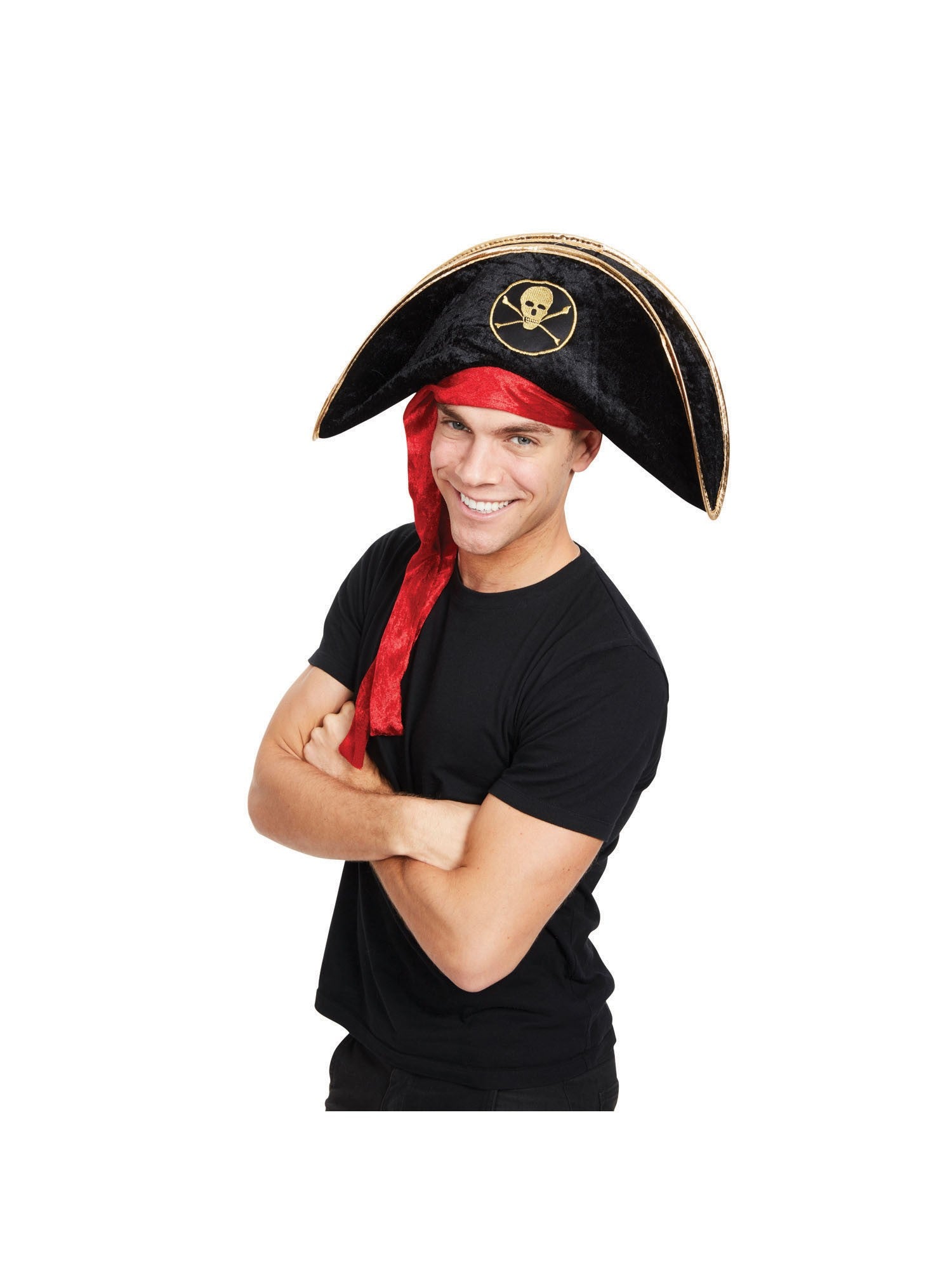 Piratenhut Deluxe Samt