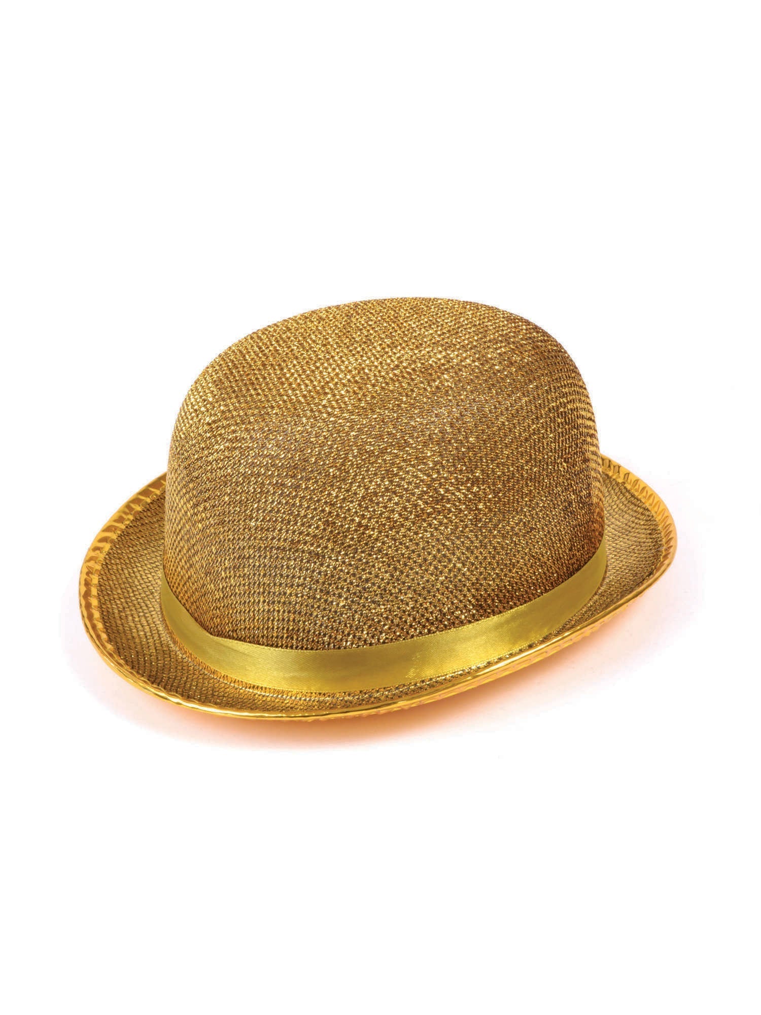 Bowler Hat Gold Lurex
