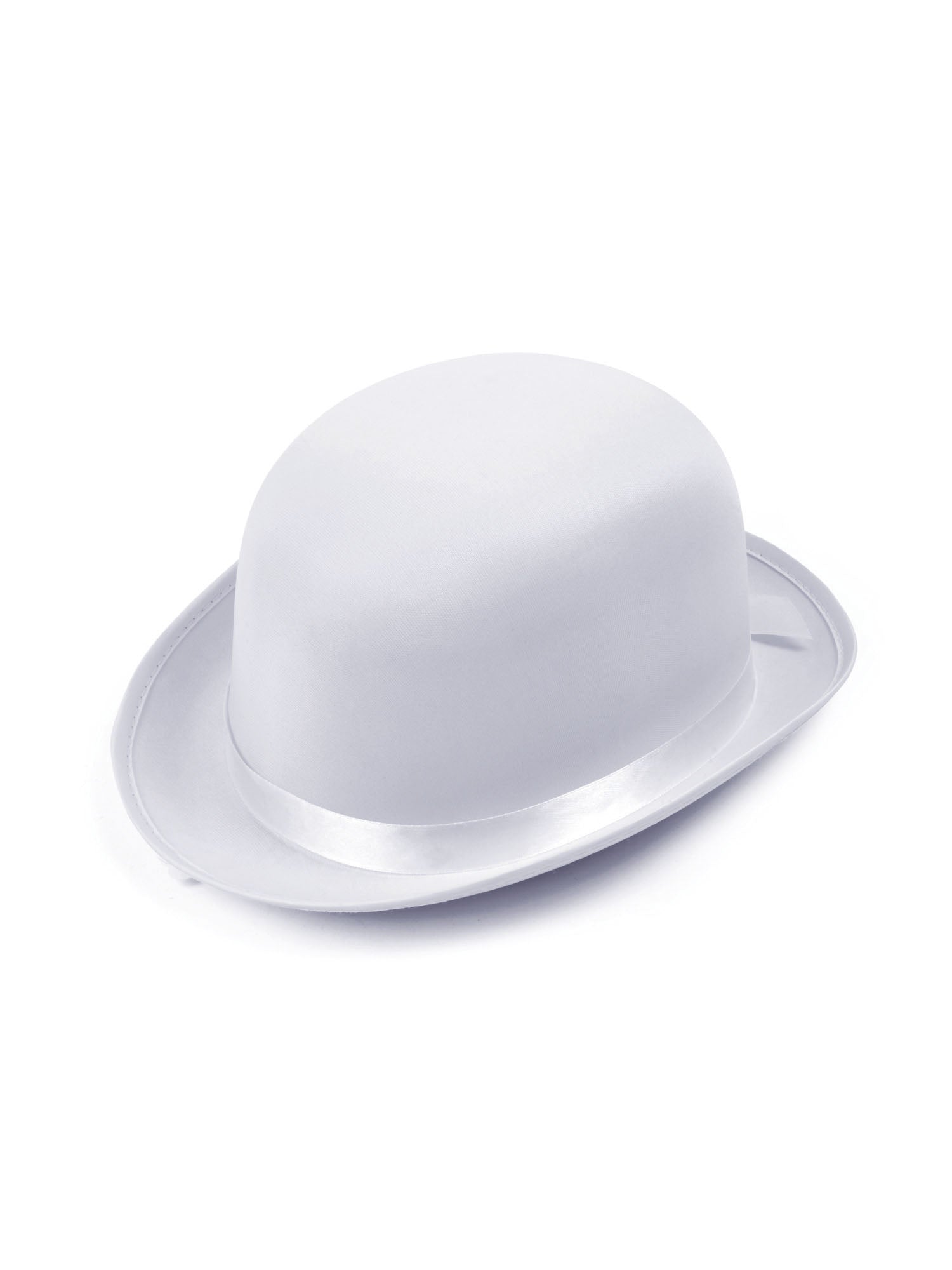 Satin Look Bowler Hat