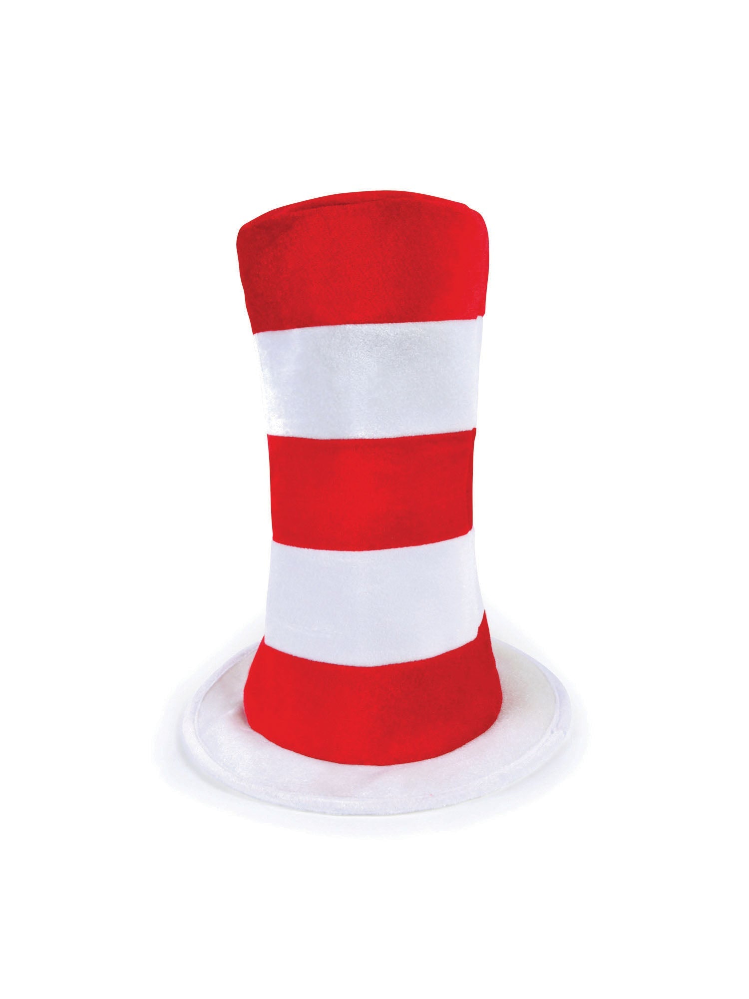 Red And White Striped Top Hat -