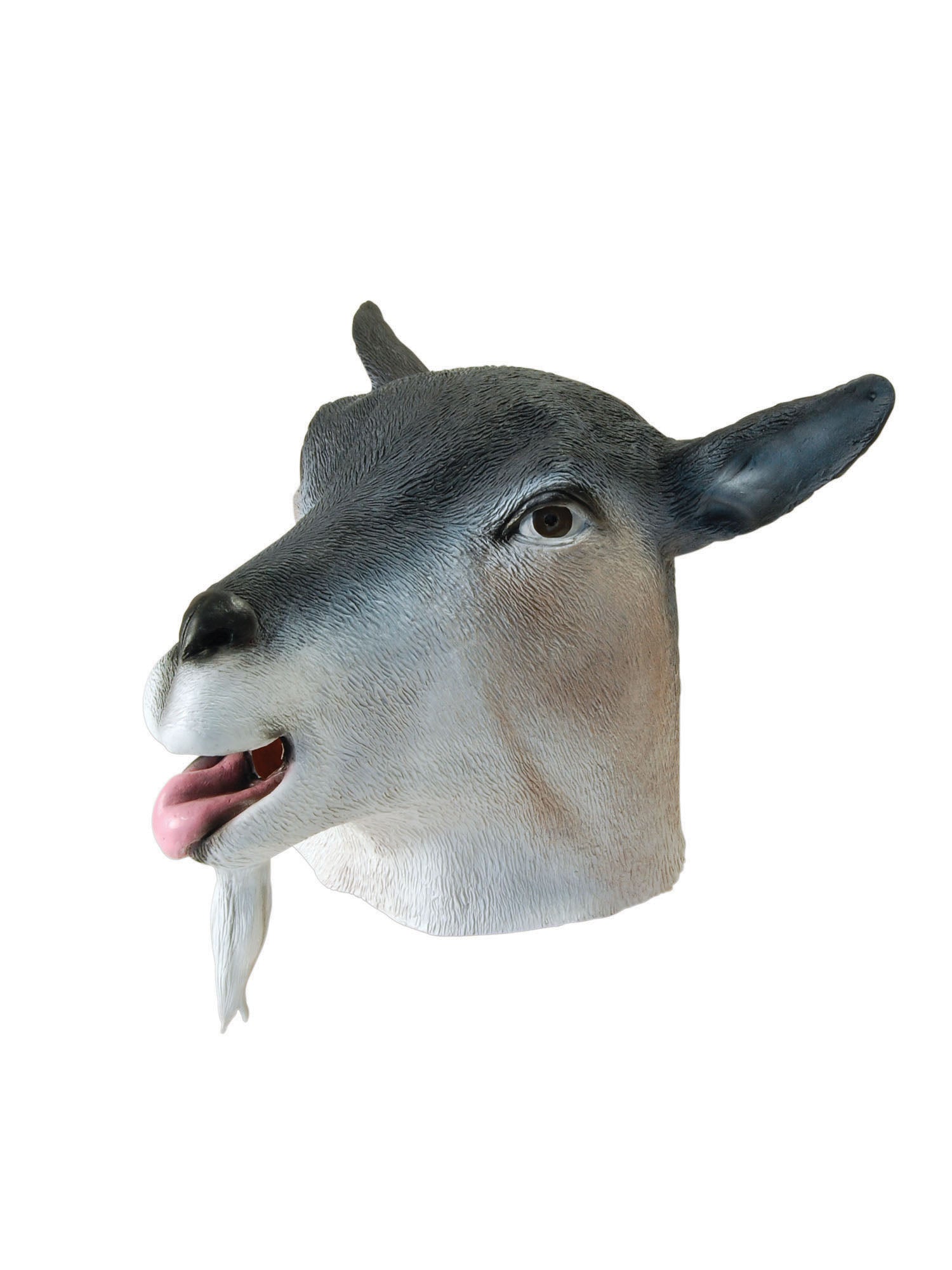Goat Mask Rubber Overhead