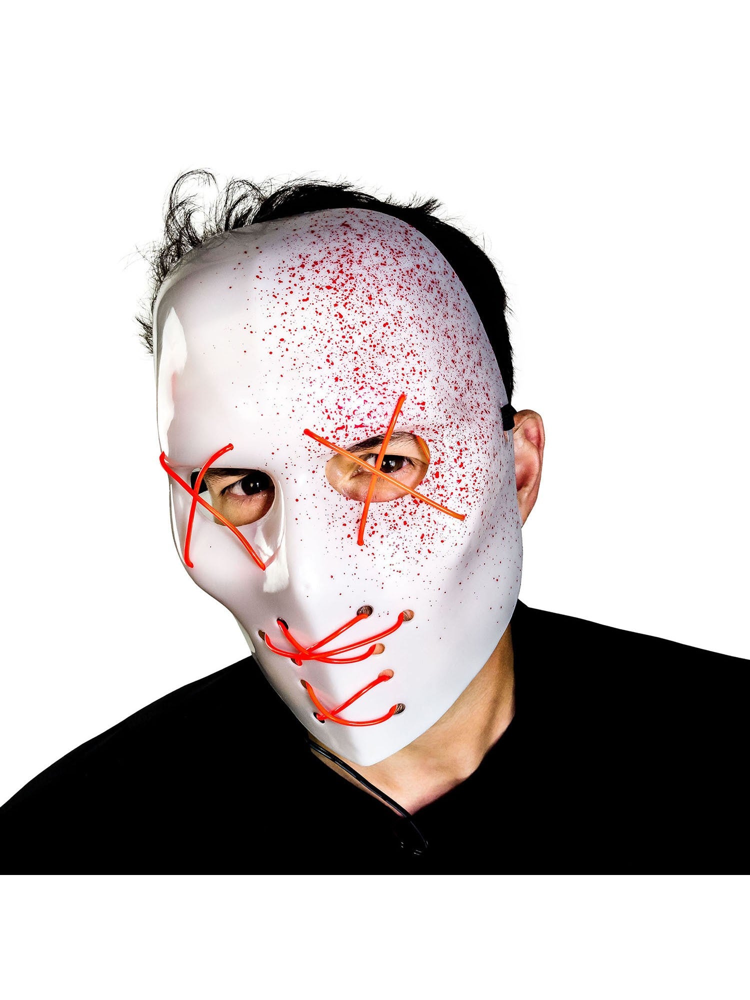 Slasher Blutspray Maske Light Up