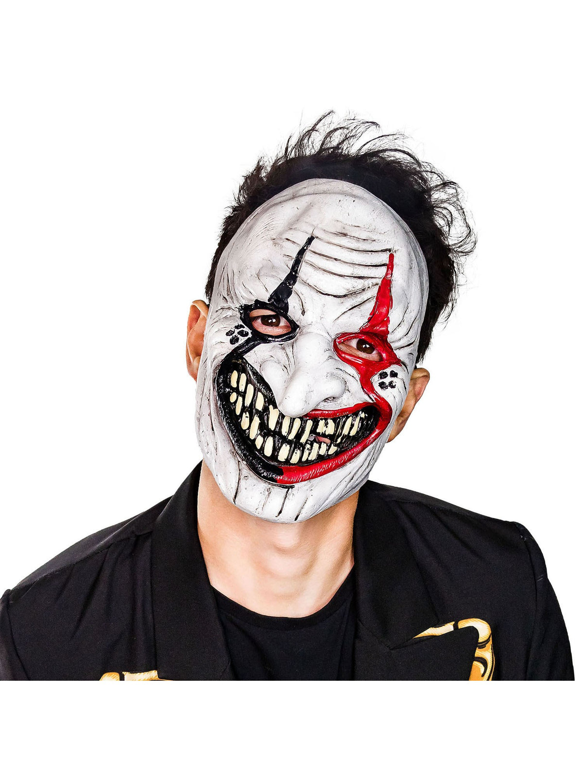 Finsterer Narr Maske