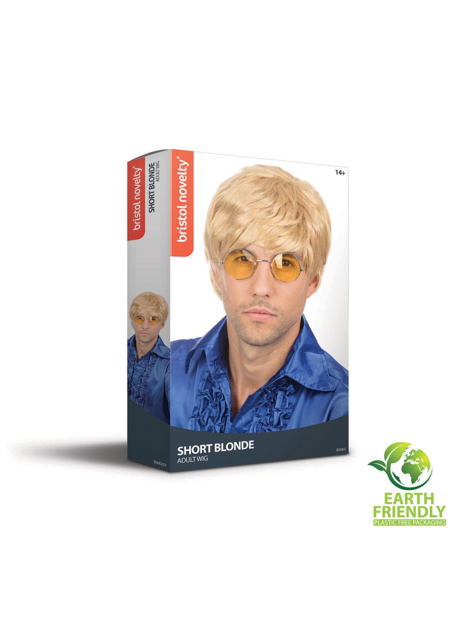 Kurze blonde Perücke