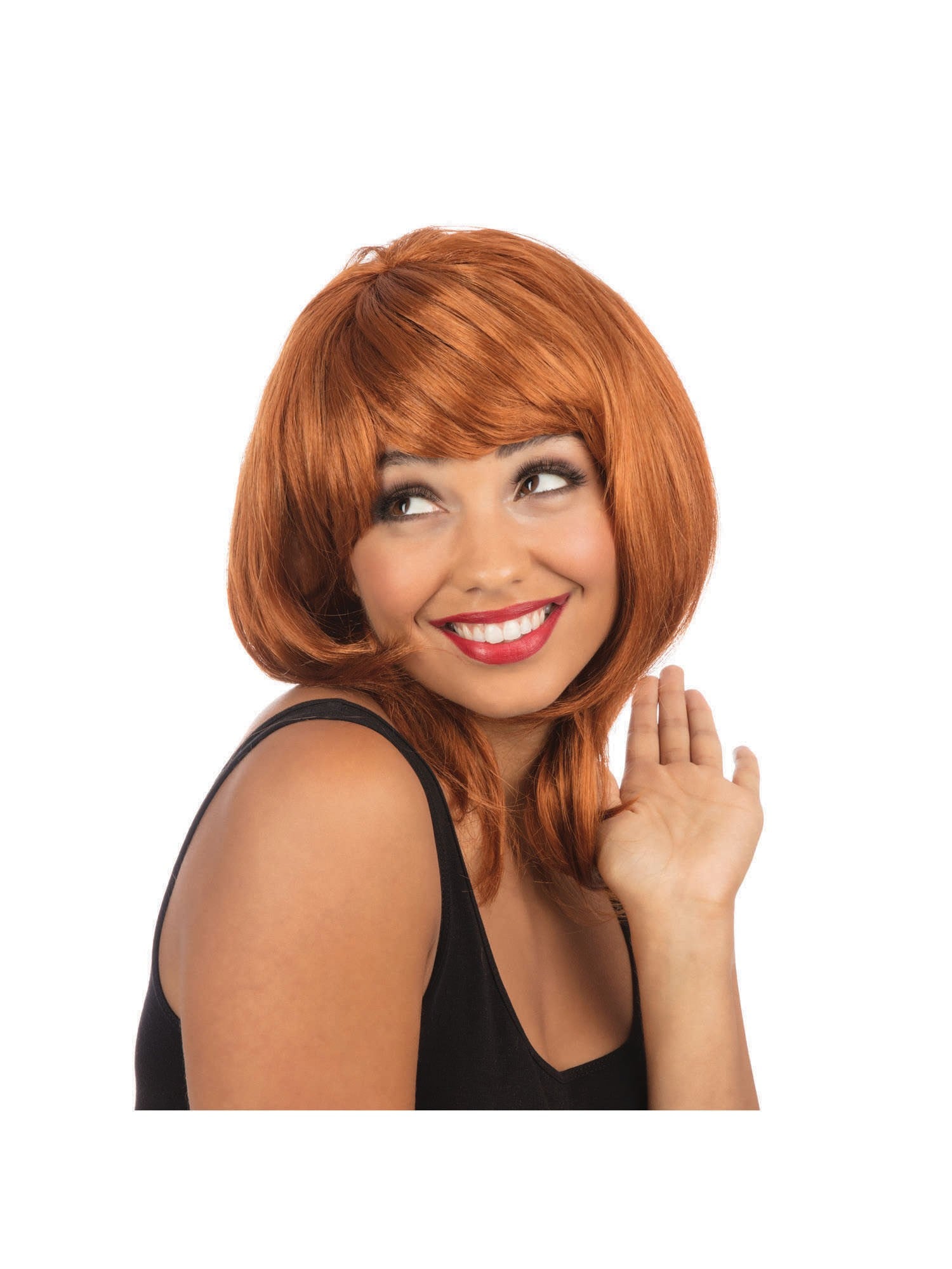 Ginger Gelaagde Vrouwenpruik