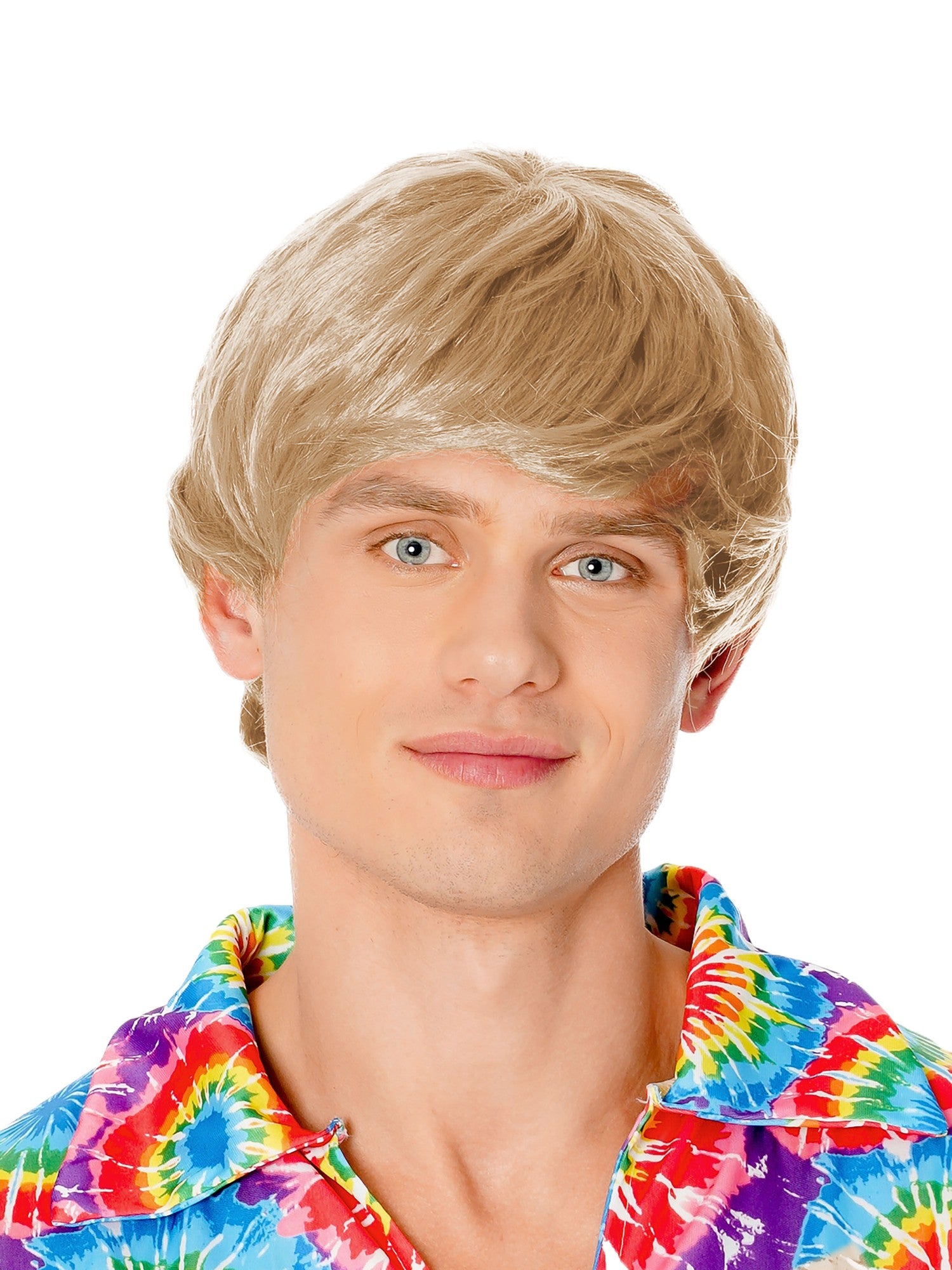 Blonde 60er Jahre Männerperücke