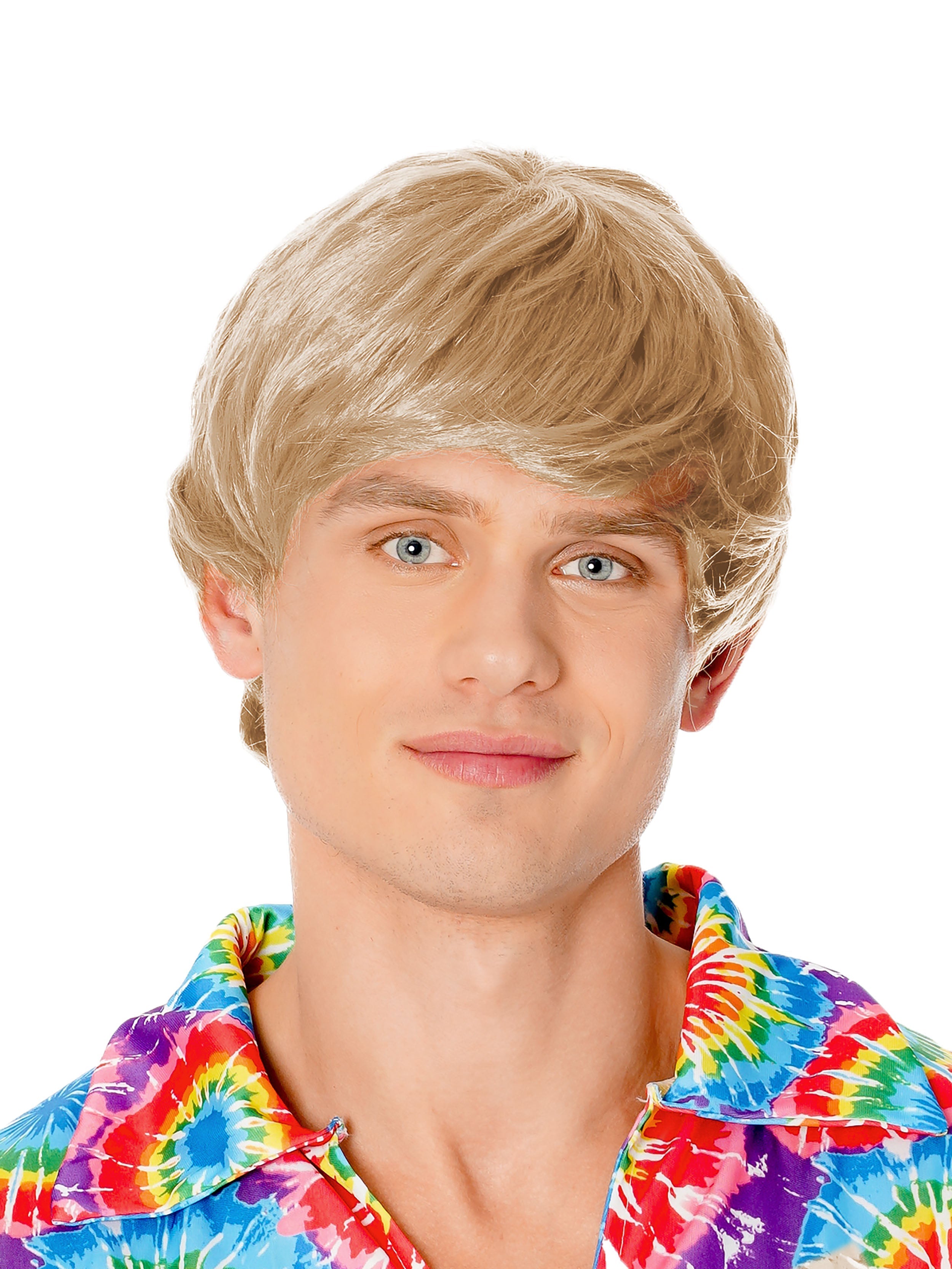 Blonde 60s Male Wig