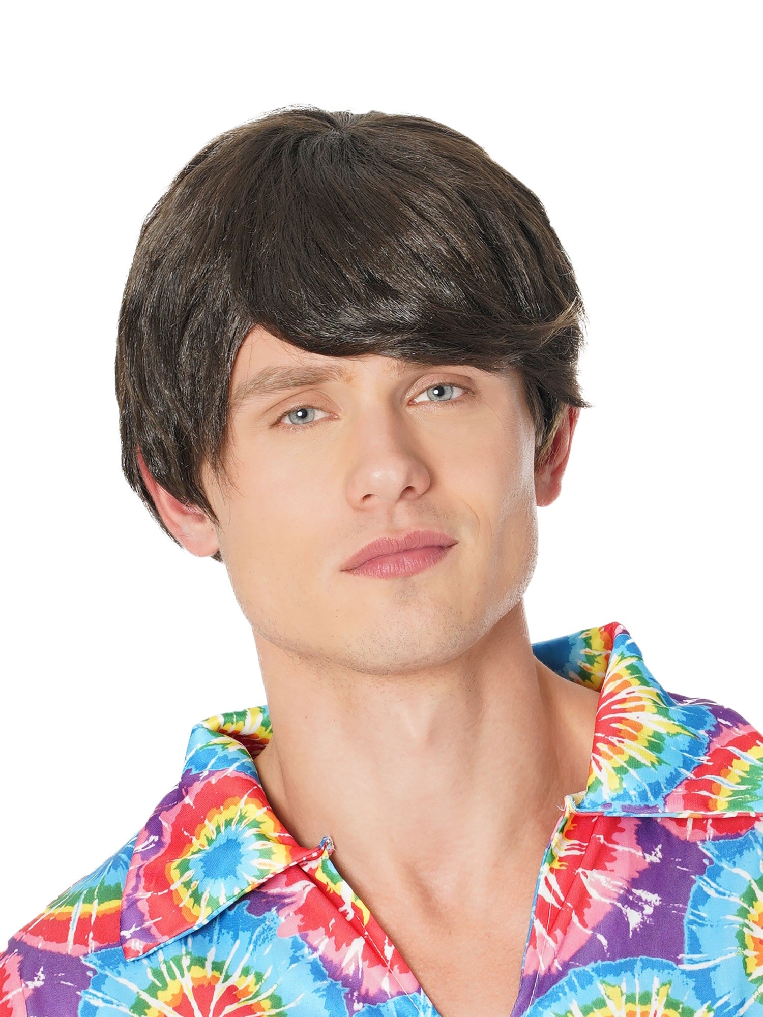 Male Wig 60's Brown