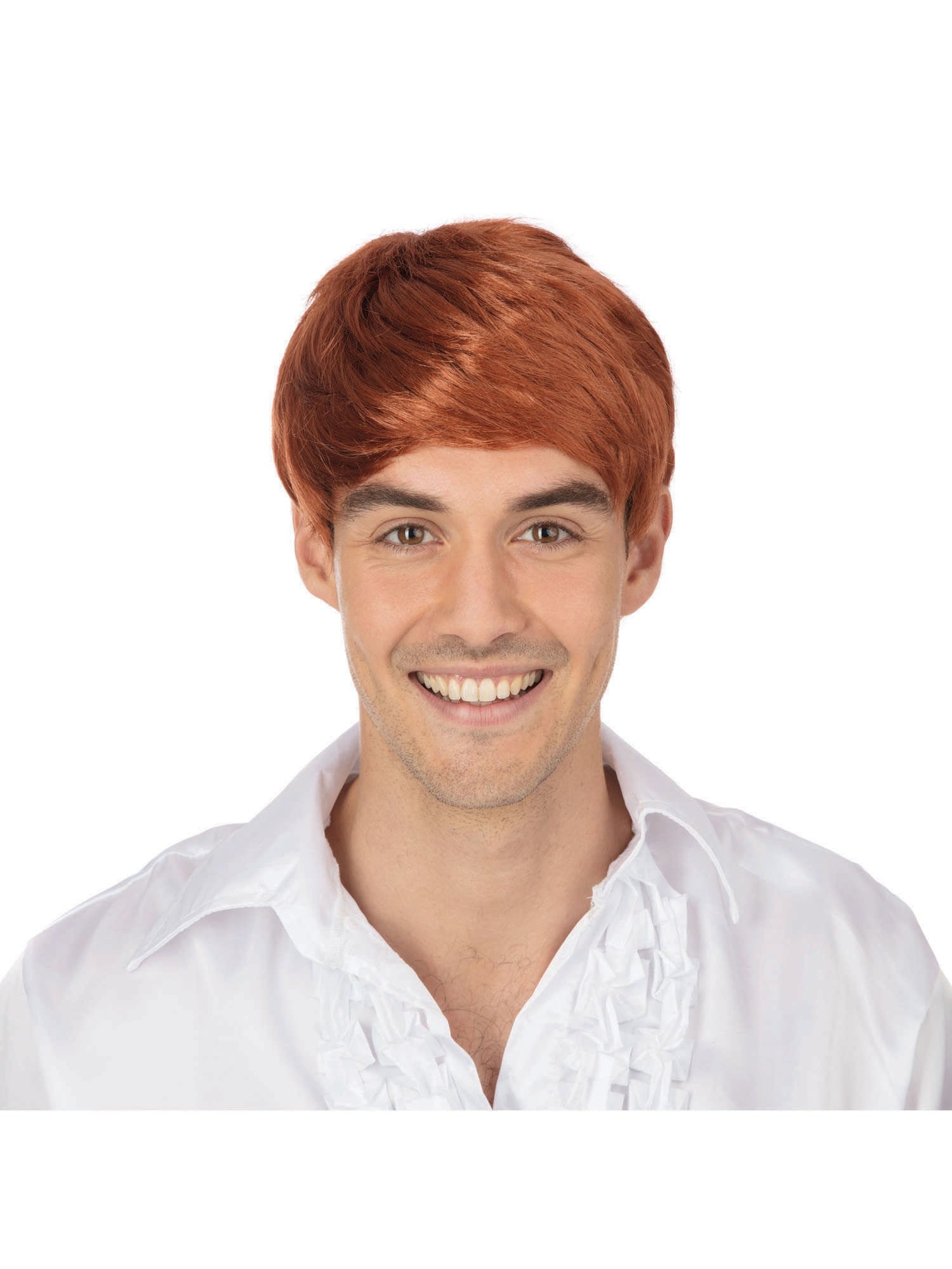 Ginger pruik uit de jaren 60
