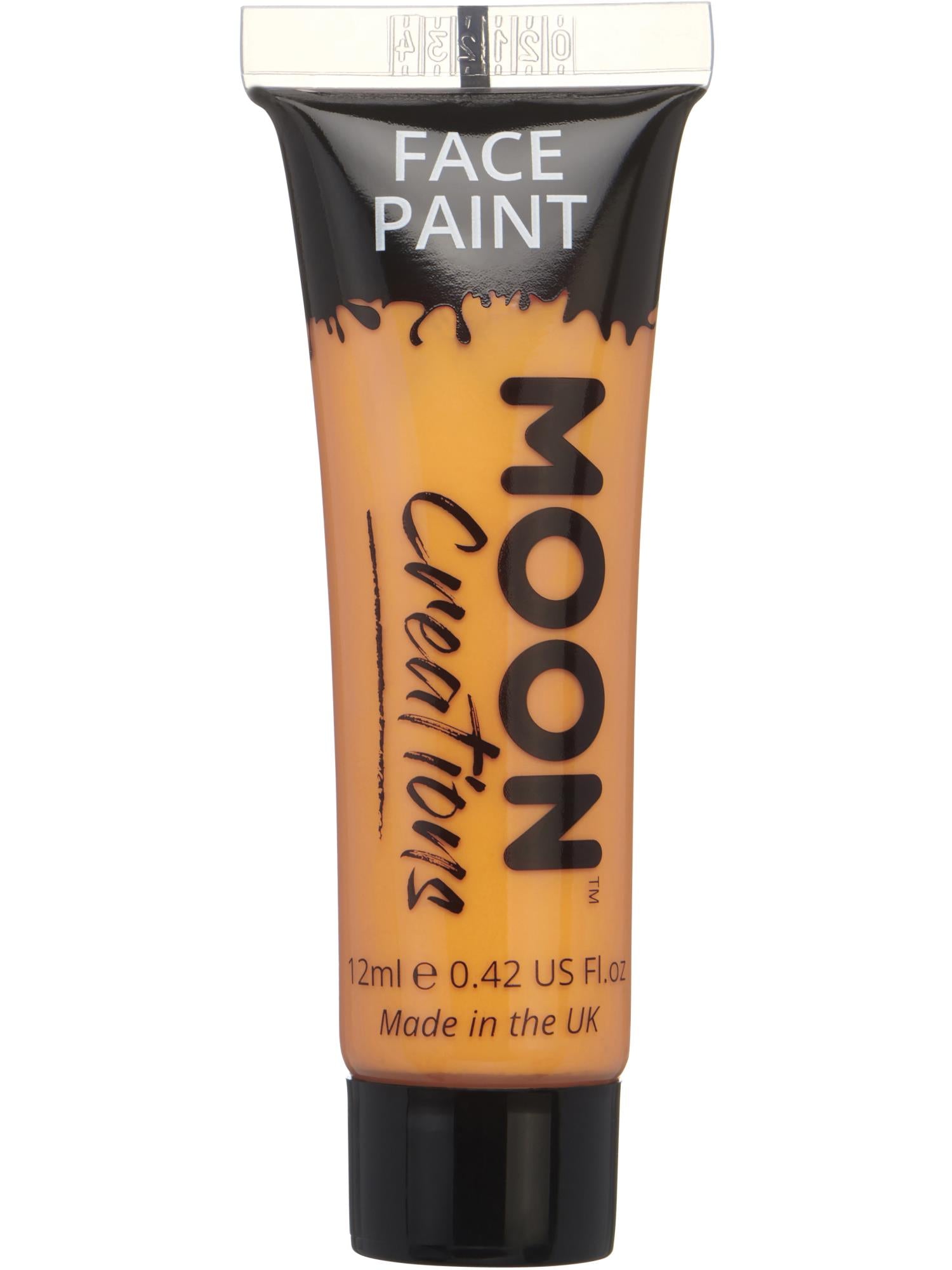 Moon Creations Face & Body Paint, Orange