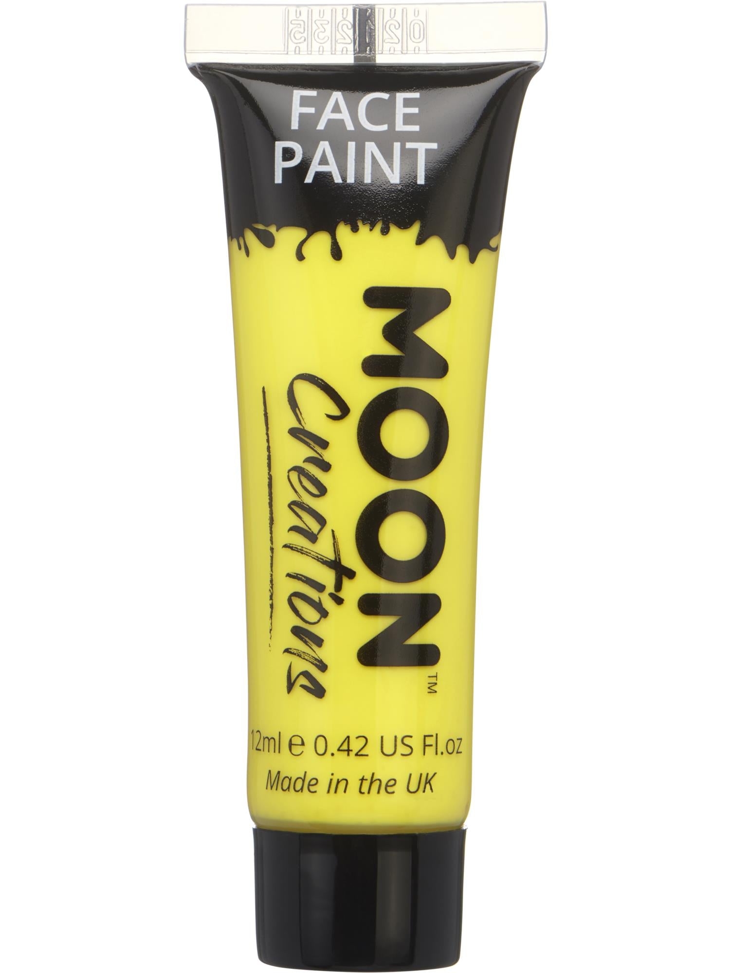 Moon Creations Face & Body Paint, Yellow